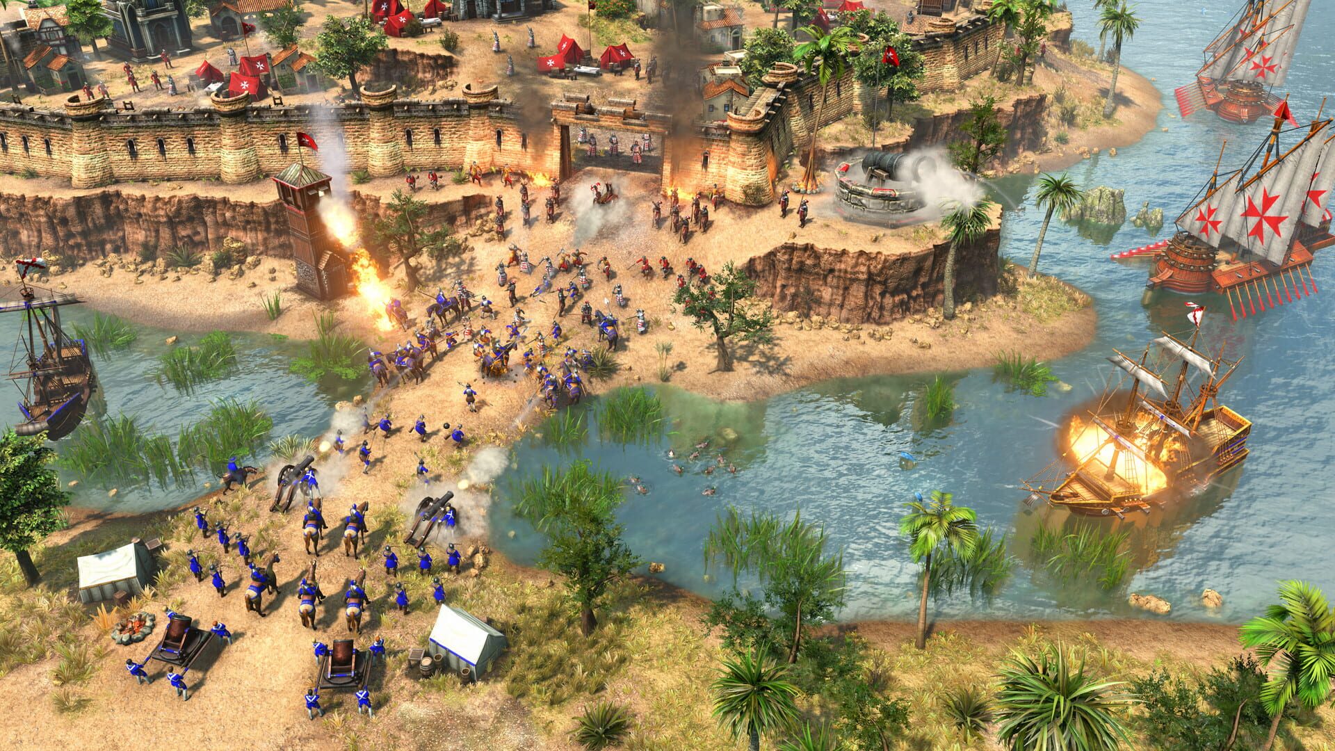 Age of Empires III: Definitive Edition - Knights of the Mediterranean screenshot 2