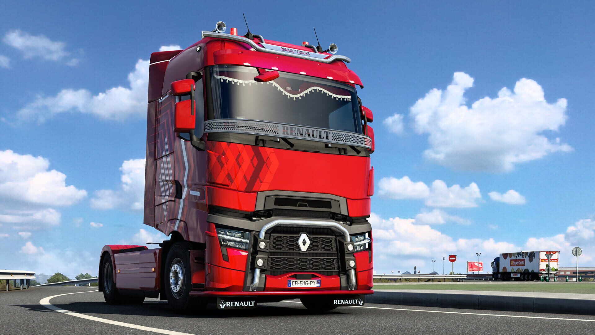 Euro Truck Simulator 2: Renault Trucks T Tuning Pack screenshot 1