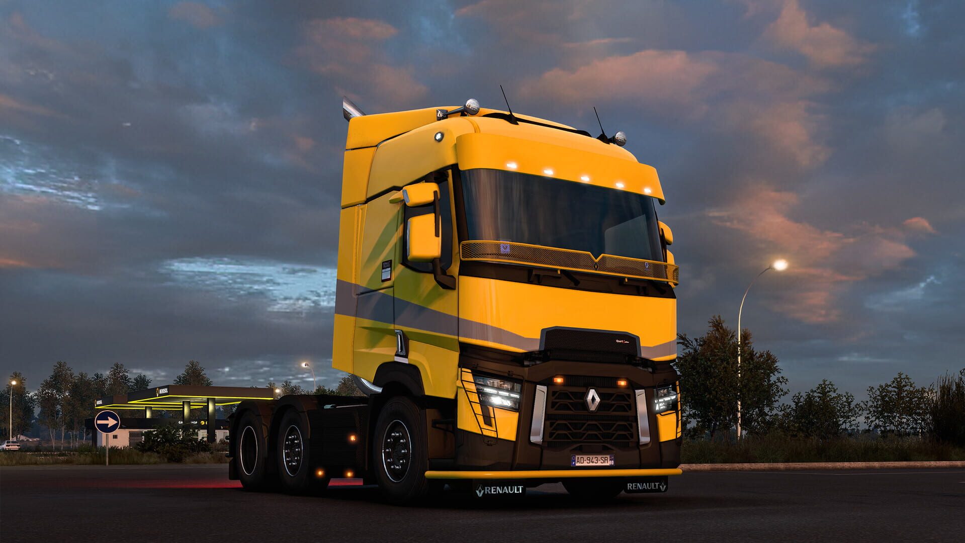 Euro Truck Simulator 2: Renault Trucks T Tuning Pack screenshot 8