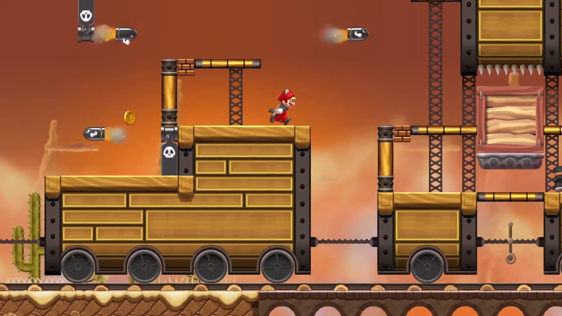 Cloudy Super Mario Bros. U 2 screenshot 2