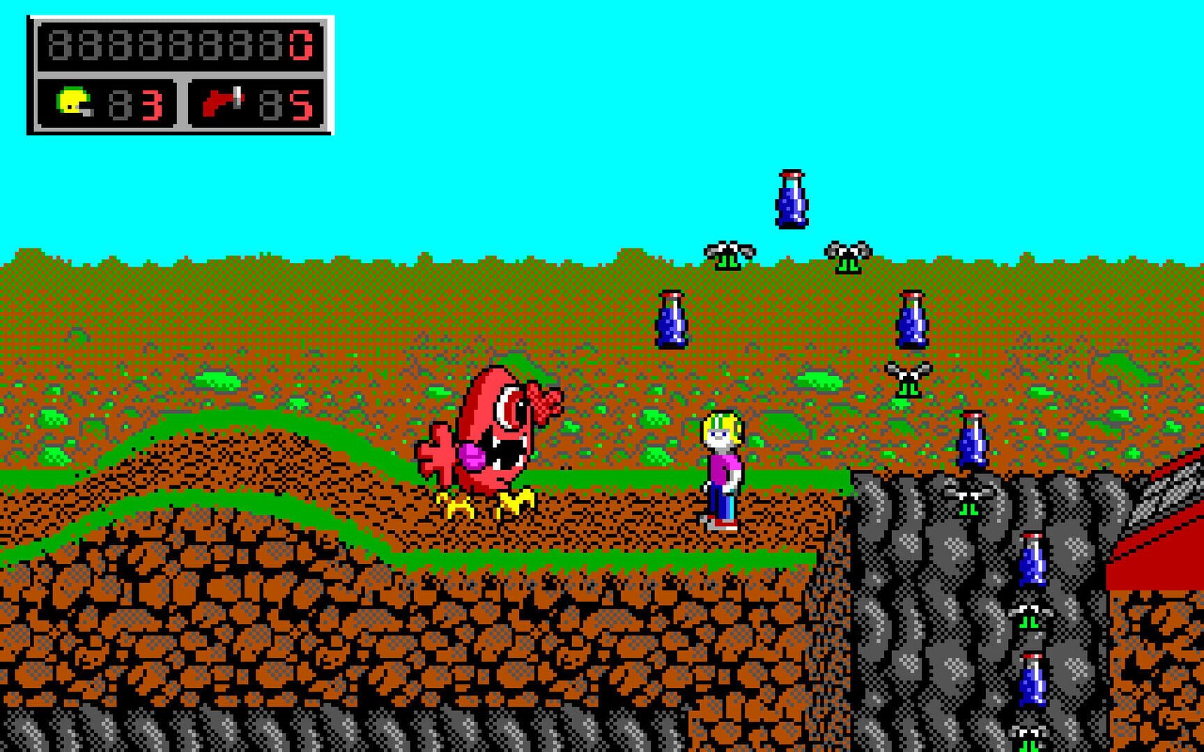 Commander Keen in Aliens Ate My Baby Sitter! screenshot 6