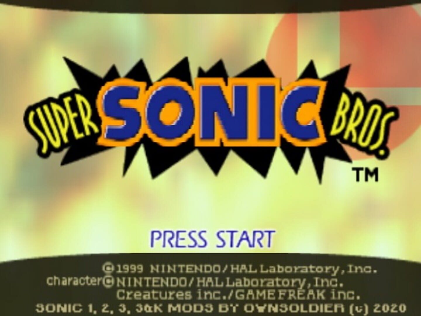 Super Smash Bros. Sonic screenshot 1