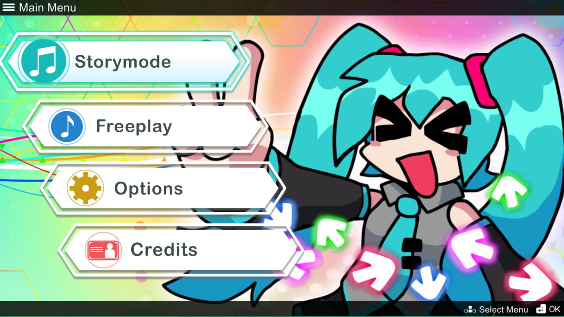 Friday Night Funkin': Miku Full Week screenshot 1
