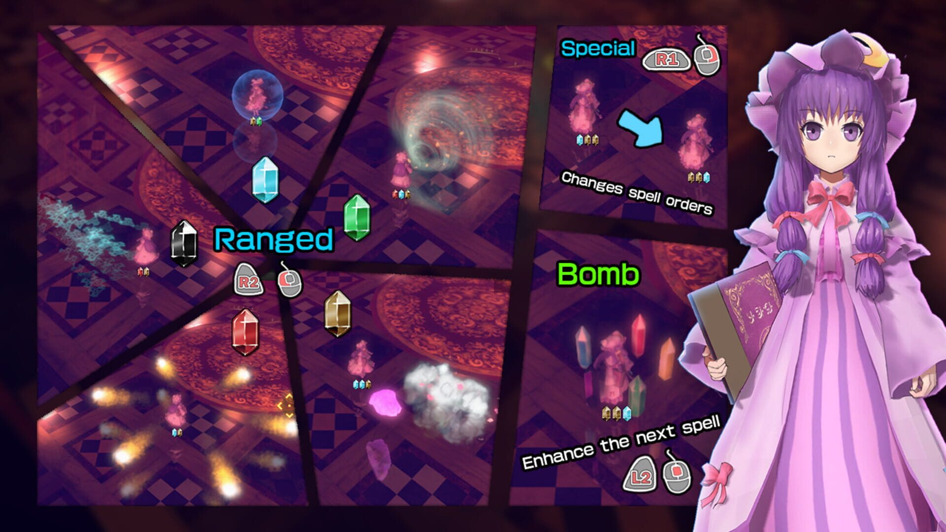 The Disappearing of Gensokyo: Patchouli screenshot 2