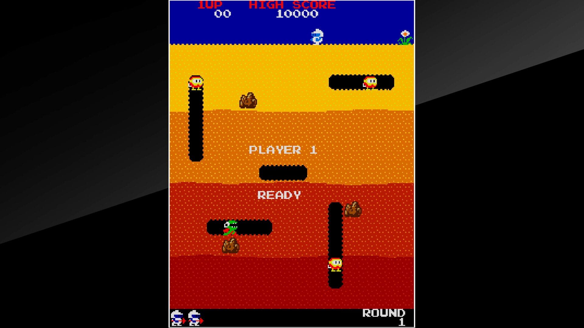 Arcade Archives: Dig Dug screenshot 1