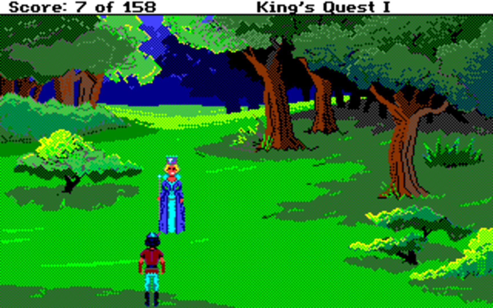 Roberta Williams' King's Quest I: Quest for the Crown screenshot 1