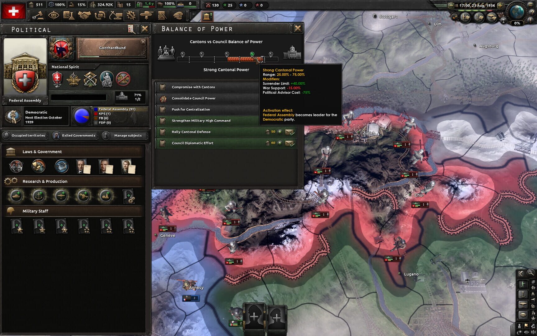 Hearts of Iron IV: By Blood Alone screenshot 3