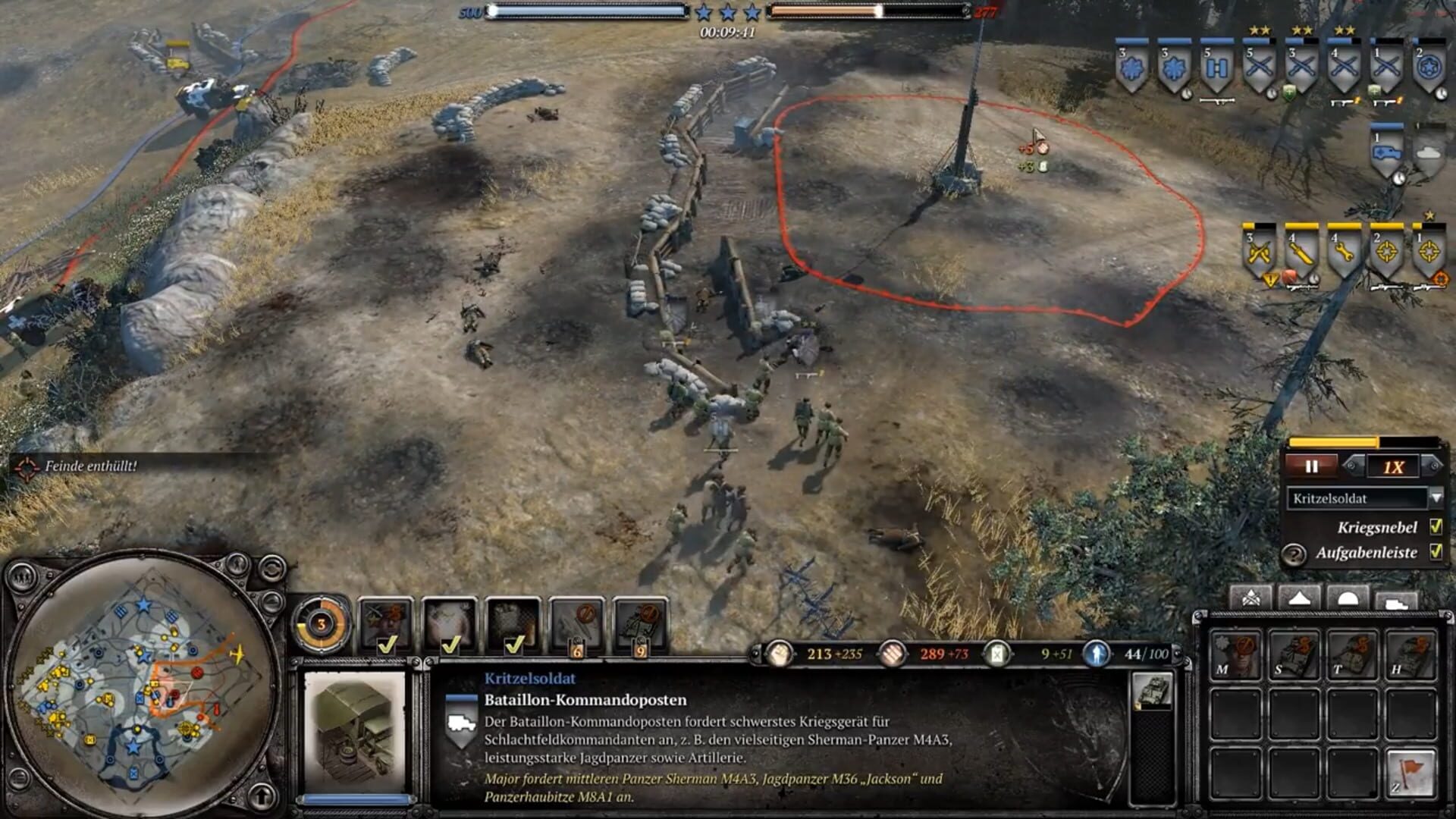 Company of Heroes 2: US Forces Commander - Rifle Company screenshot 3