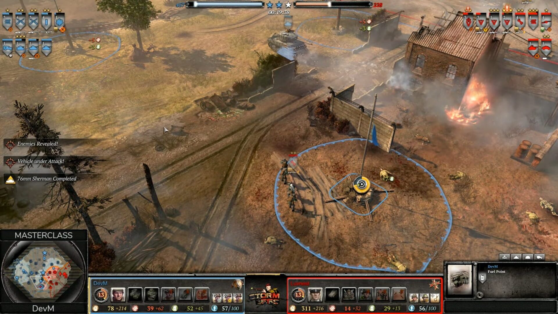 Company of Heroes 2: US Forces Commander - Mechanized Company screenshot 3