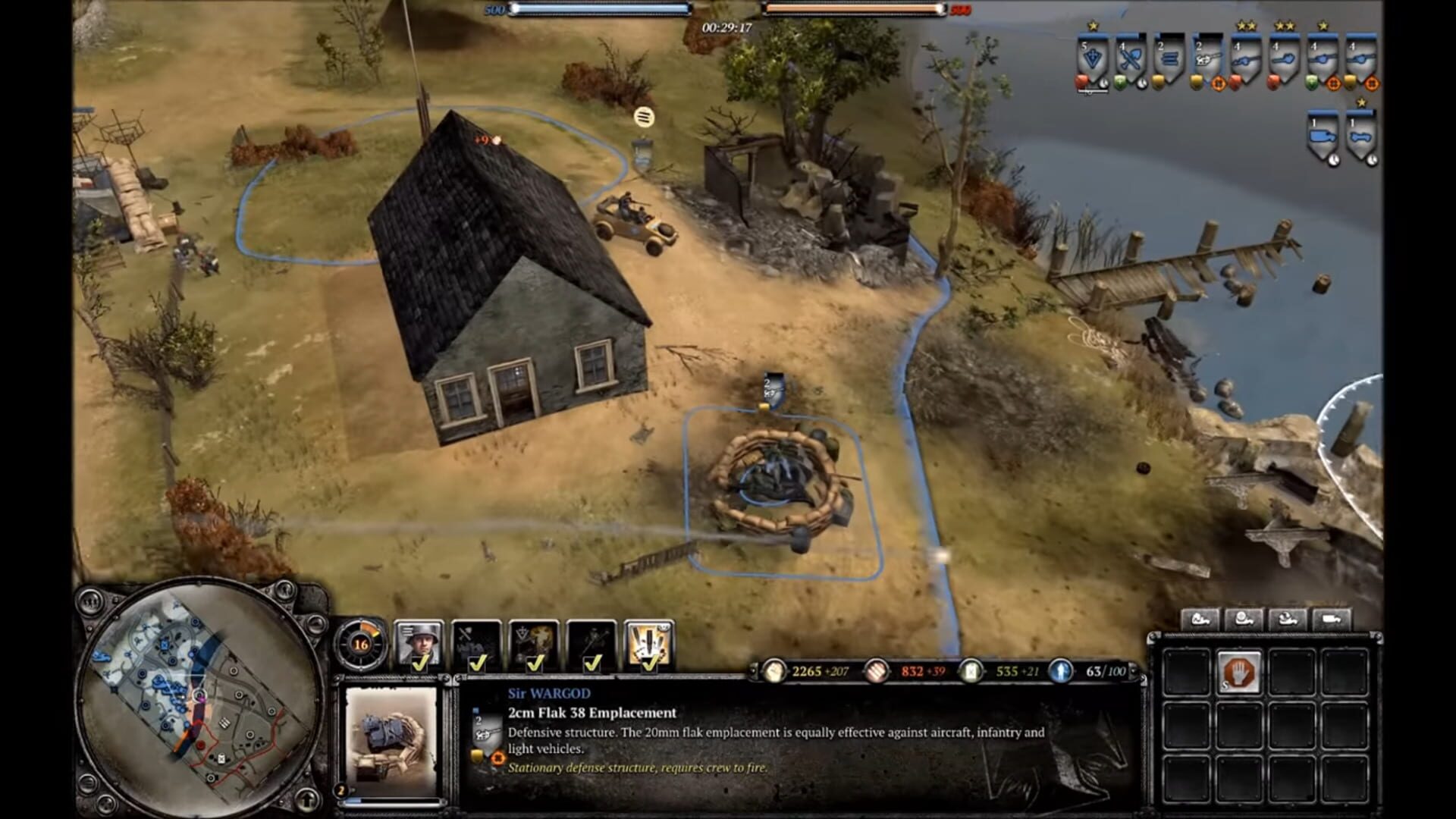 Company of Heroes 2: OKW Commander - Fortifications Doctrine screenshot 2