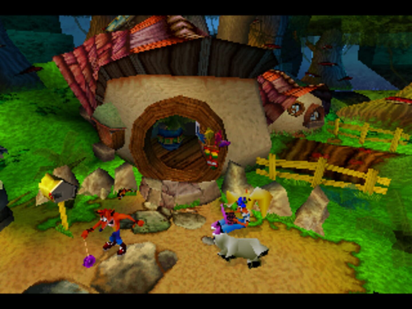 Crash Bandicoot: Warped screenshot 1
