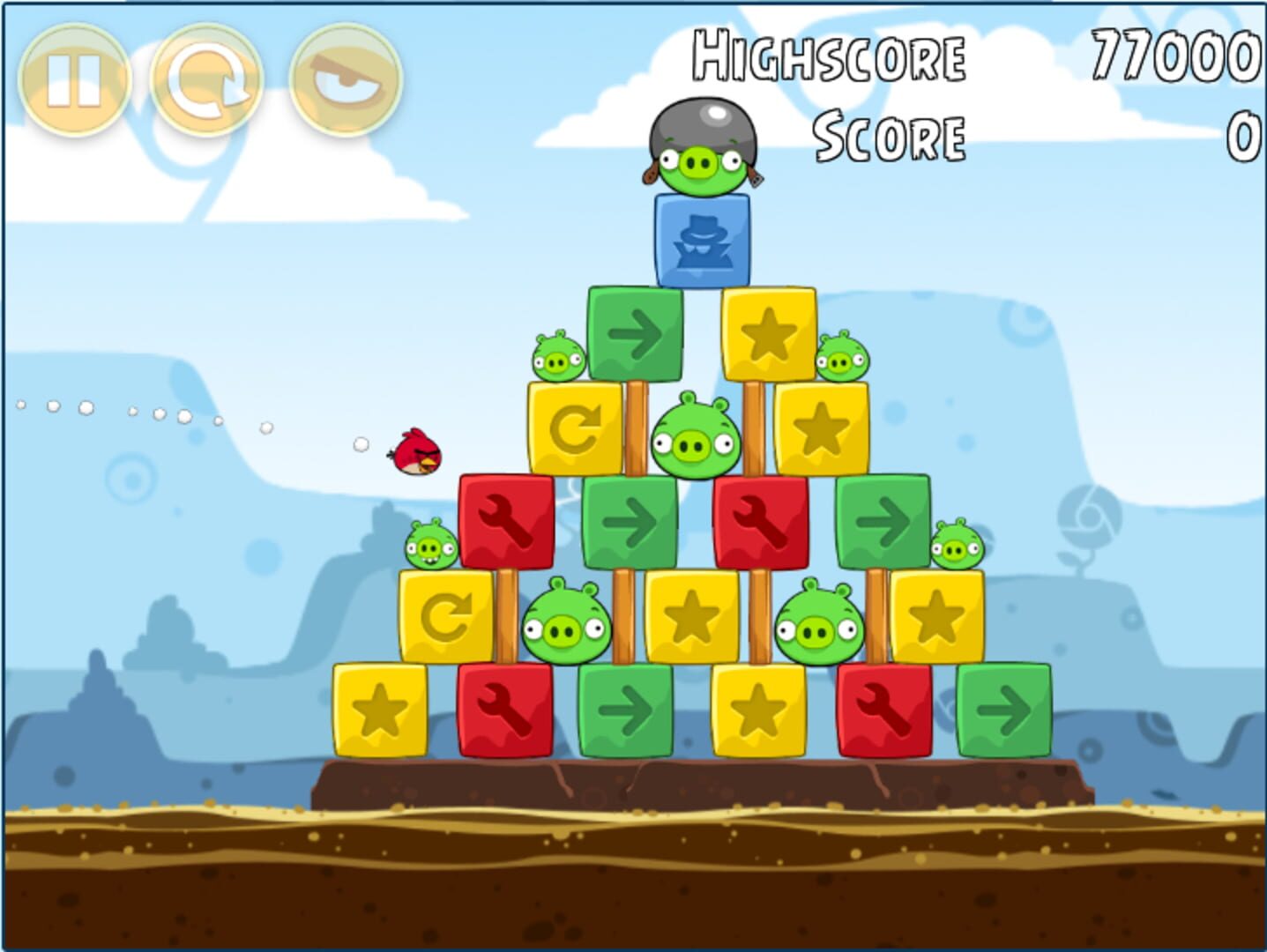 Angry Birds Chrome screenshot 2