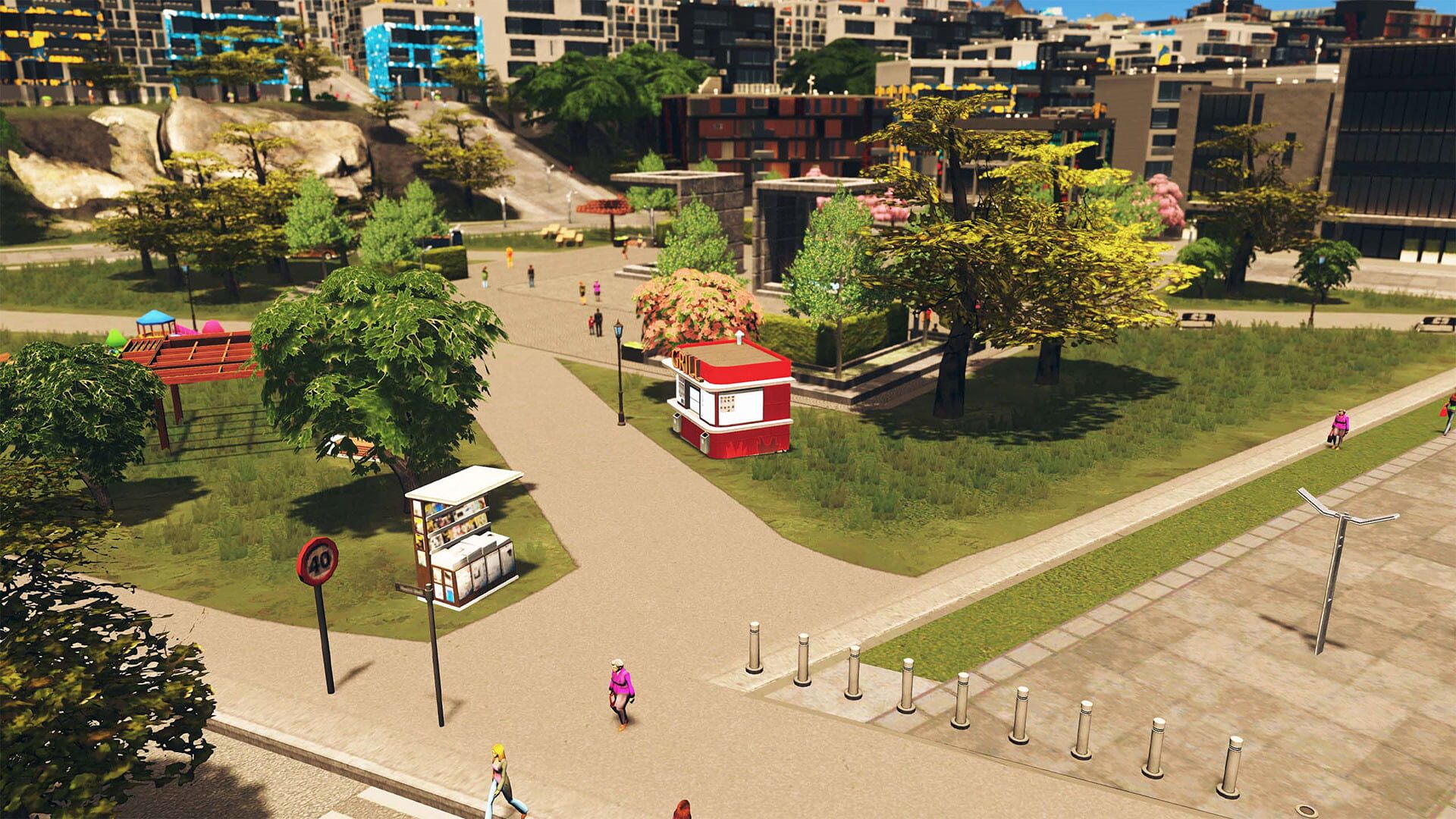 Cities: Skylines - Plazas & Promenades screenshot 7