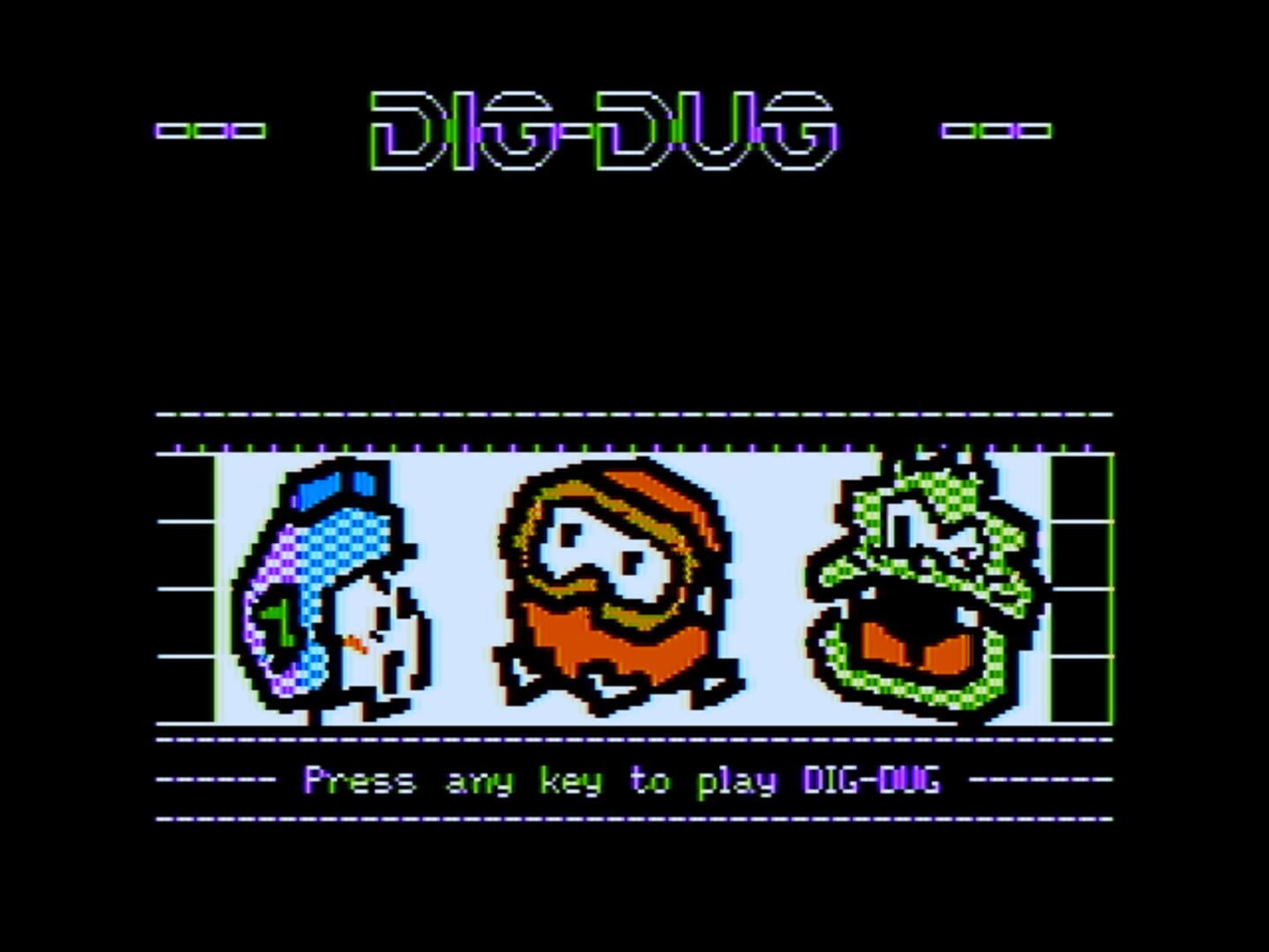 Dig Dug screenshot 1