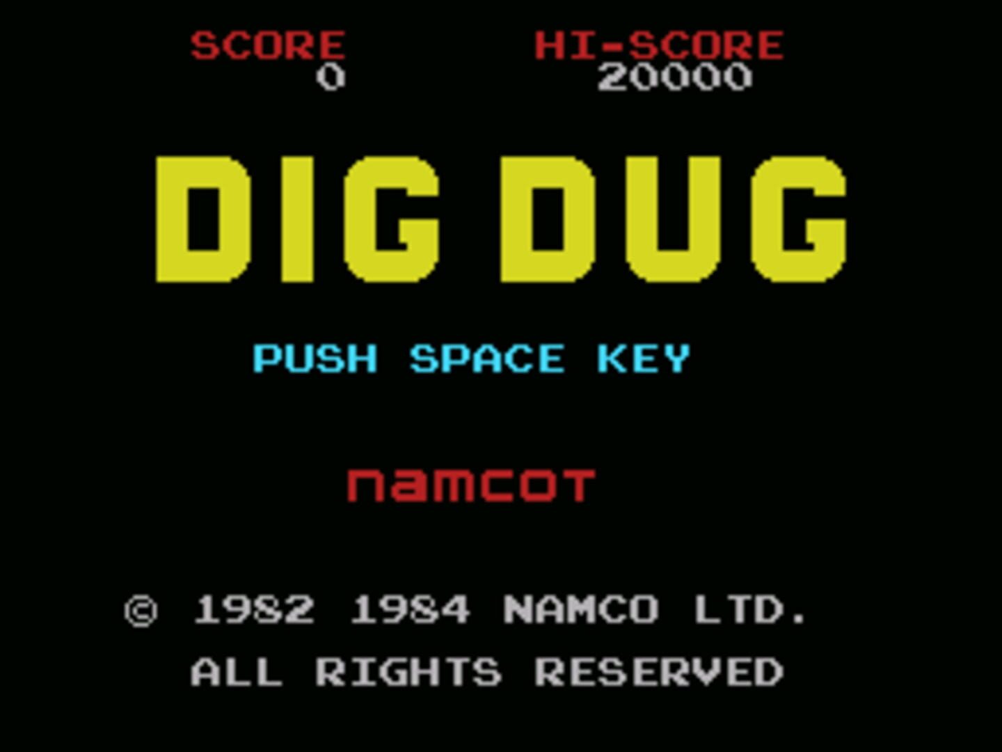 Dig Dug screenshot 1