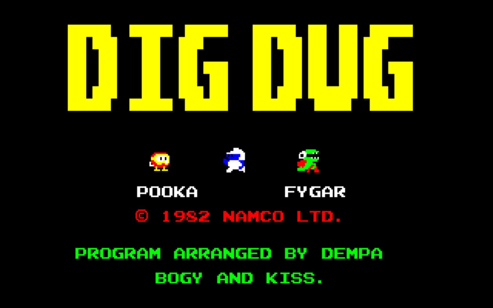 Dig Dug screenshot 1