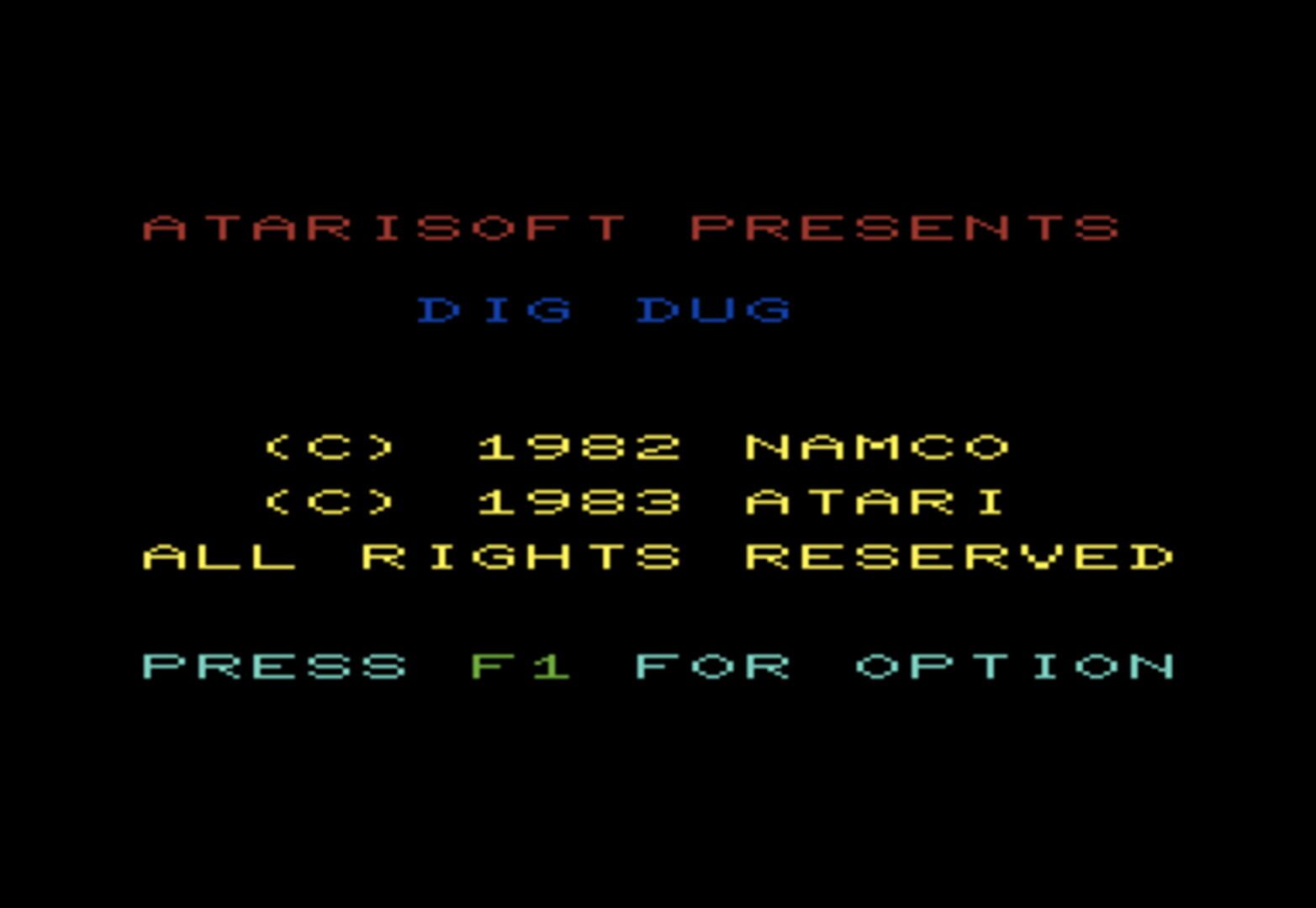 Dig Dug screenshot 1