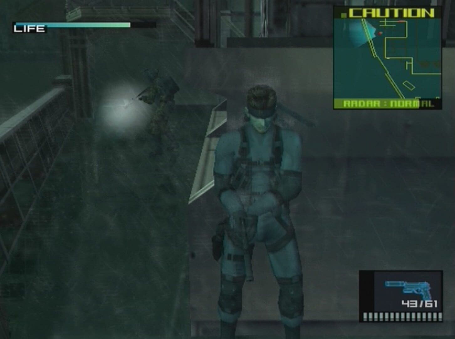 Metal Gear Solid 2: Sons of Liberty screenshot 1