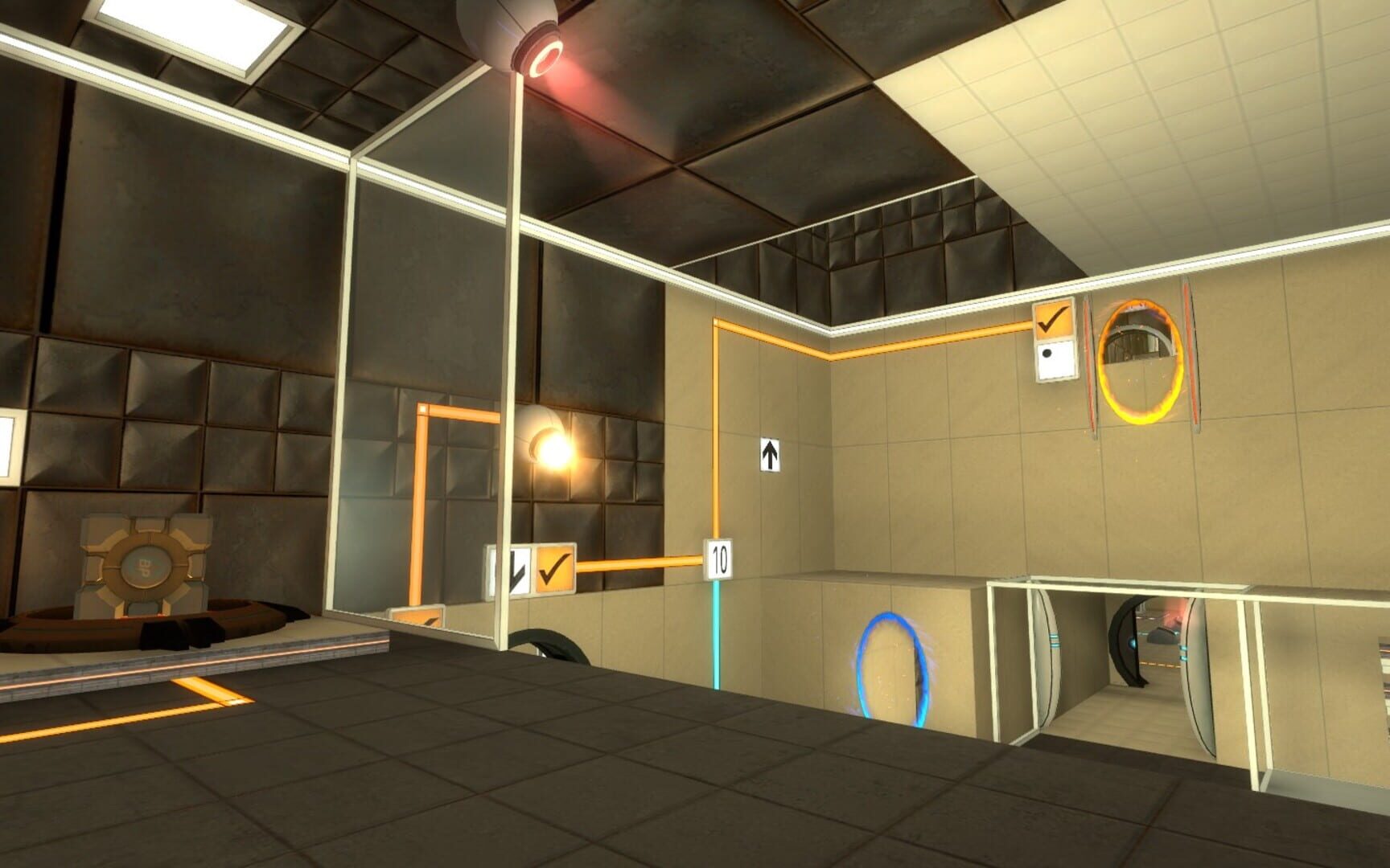 Blue Portals screenshot 1