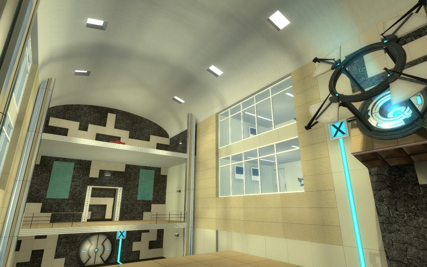 Blue Portals screenshot 2