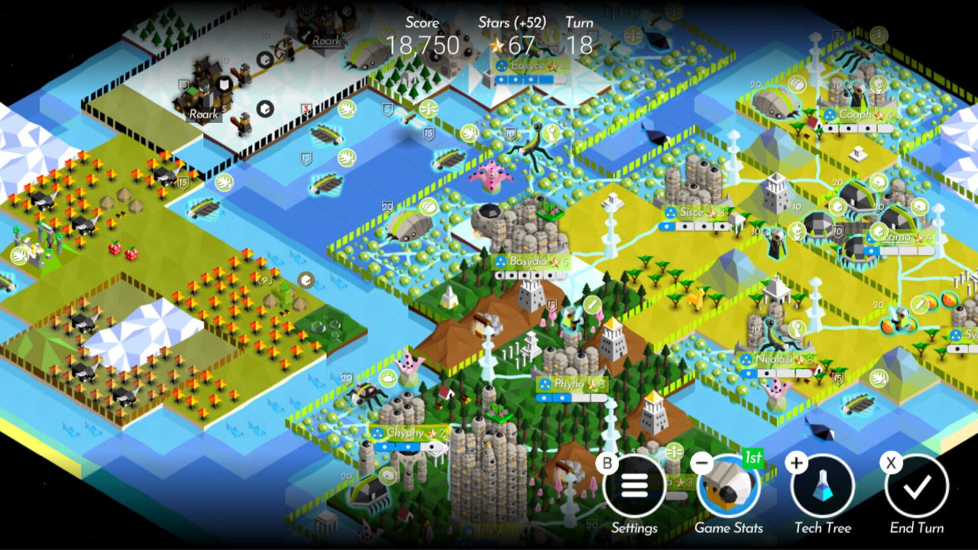 The Battle of Polytopia: Deluxe screenshot 2