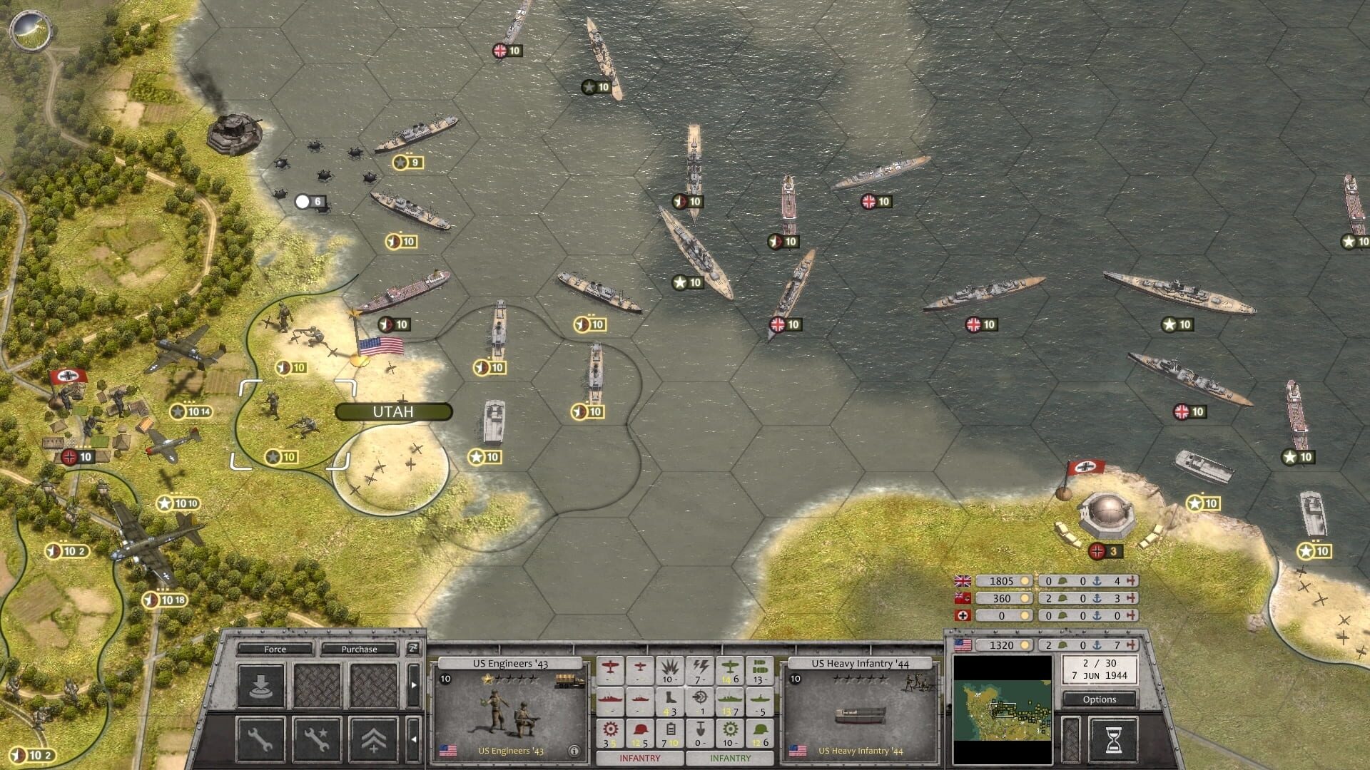 Order of Battle: World War II - Order of Battle: Allies Victorious screenshot 1