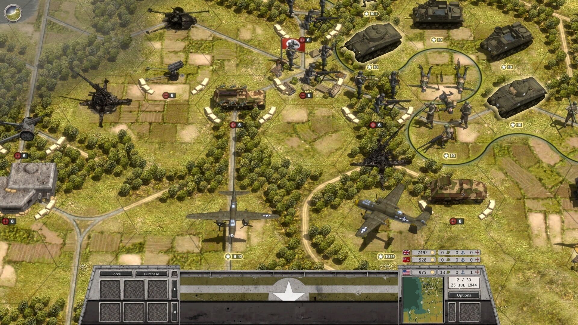 Order of Battle: World War II - Order of Battle: Allies Victorious screenshot 3