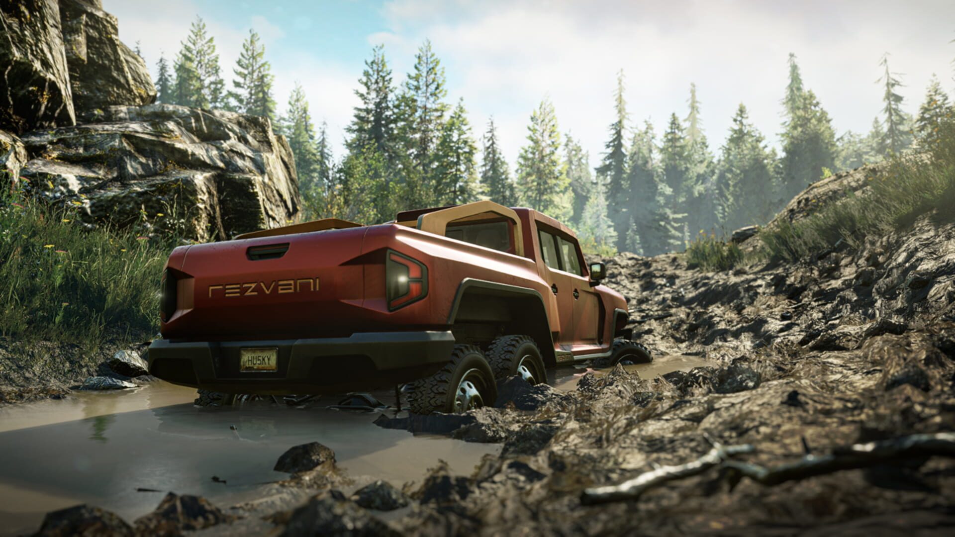 SnowRunner: Rezvani Hercules screenshot 2