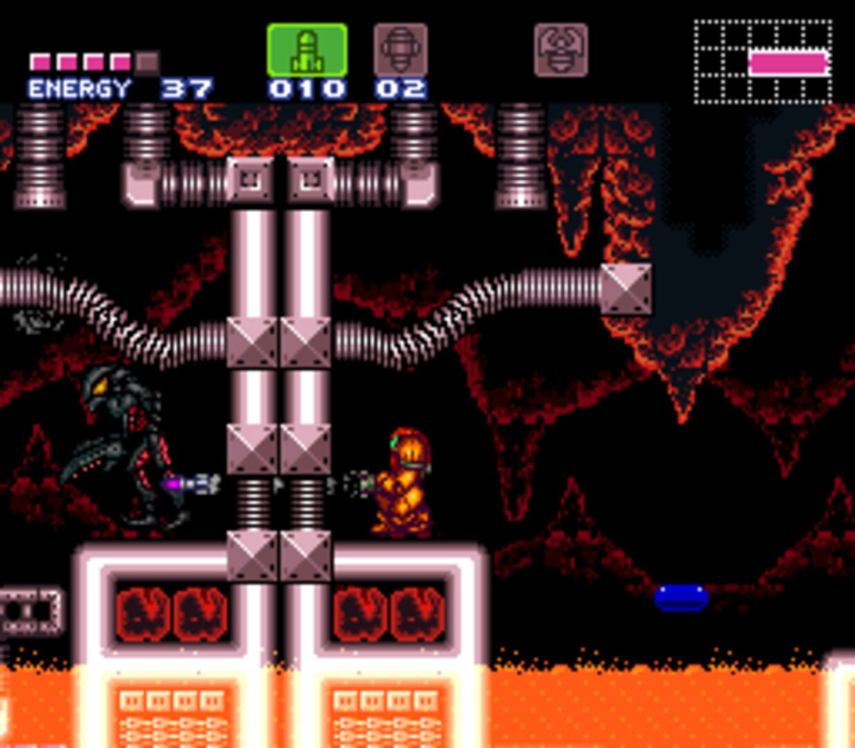 Super Metroid: Hotlands screenshot 2