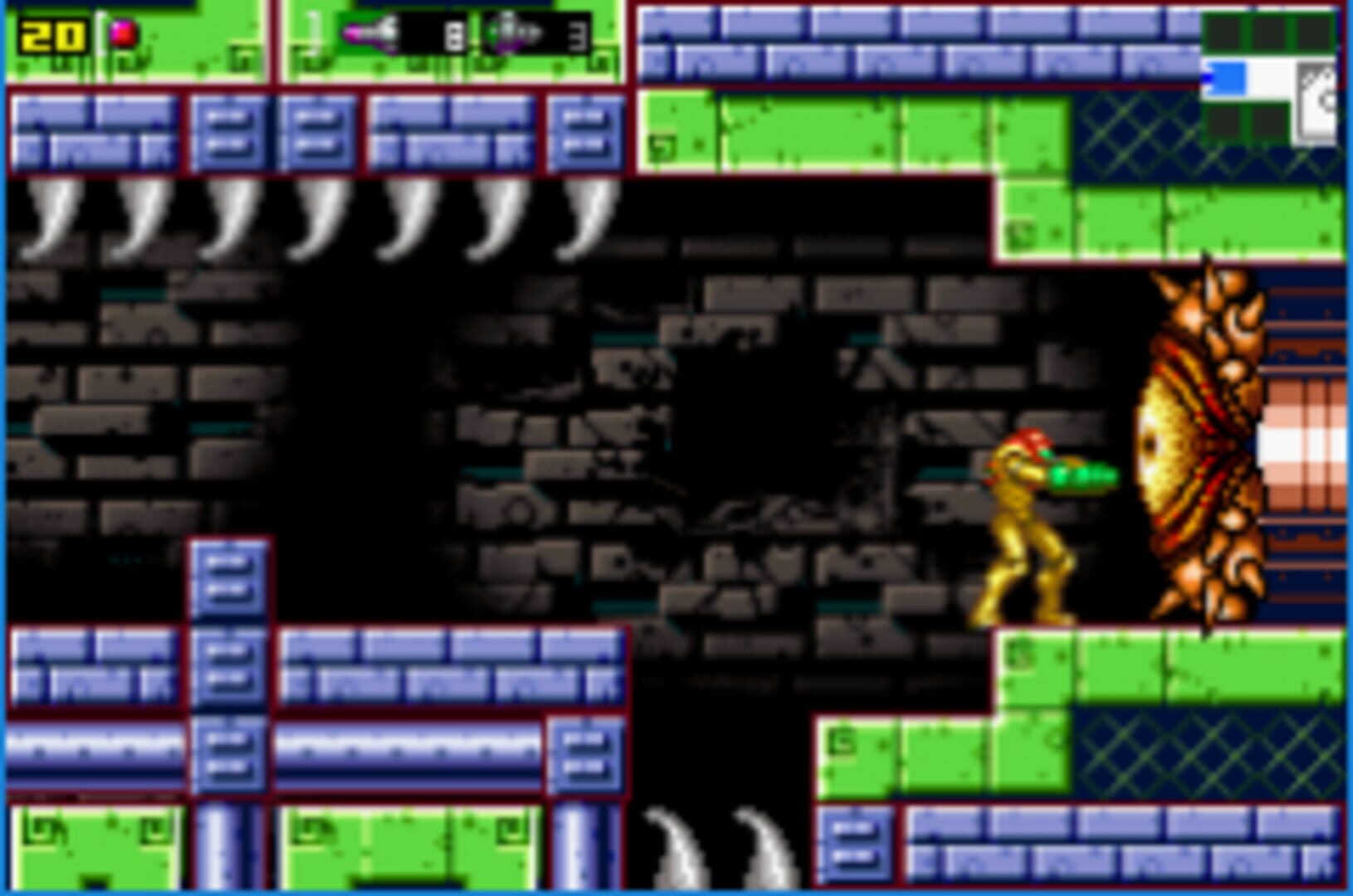 Super Metroid: GBA Edition screenshot 1