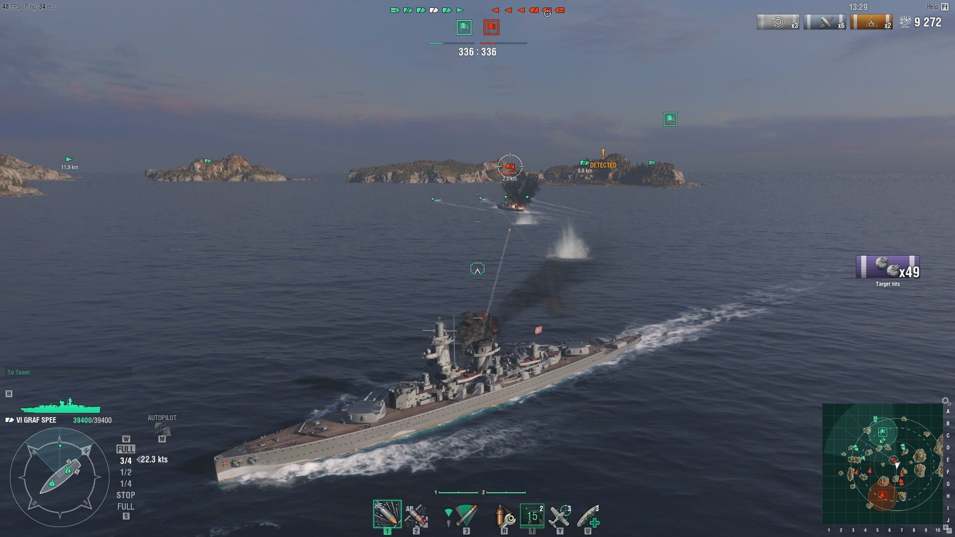 World of Warships: Admiral Graf Spee Pack screenshot 2