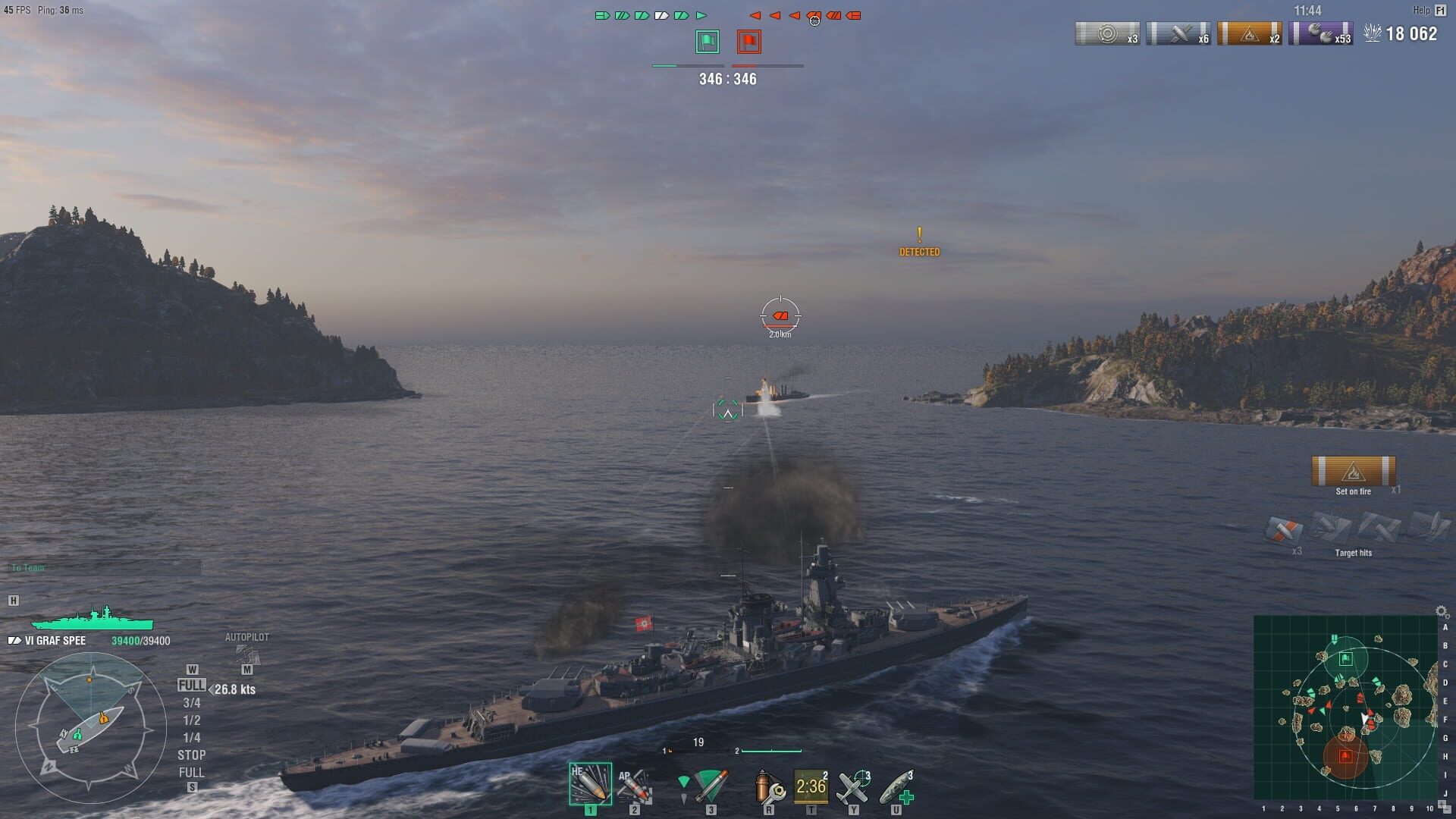 World of Warships: Admiral Graf Spee Pack screenshot 3
