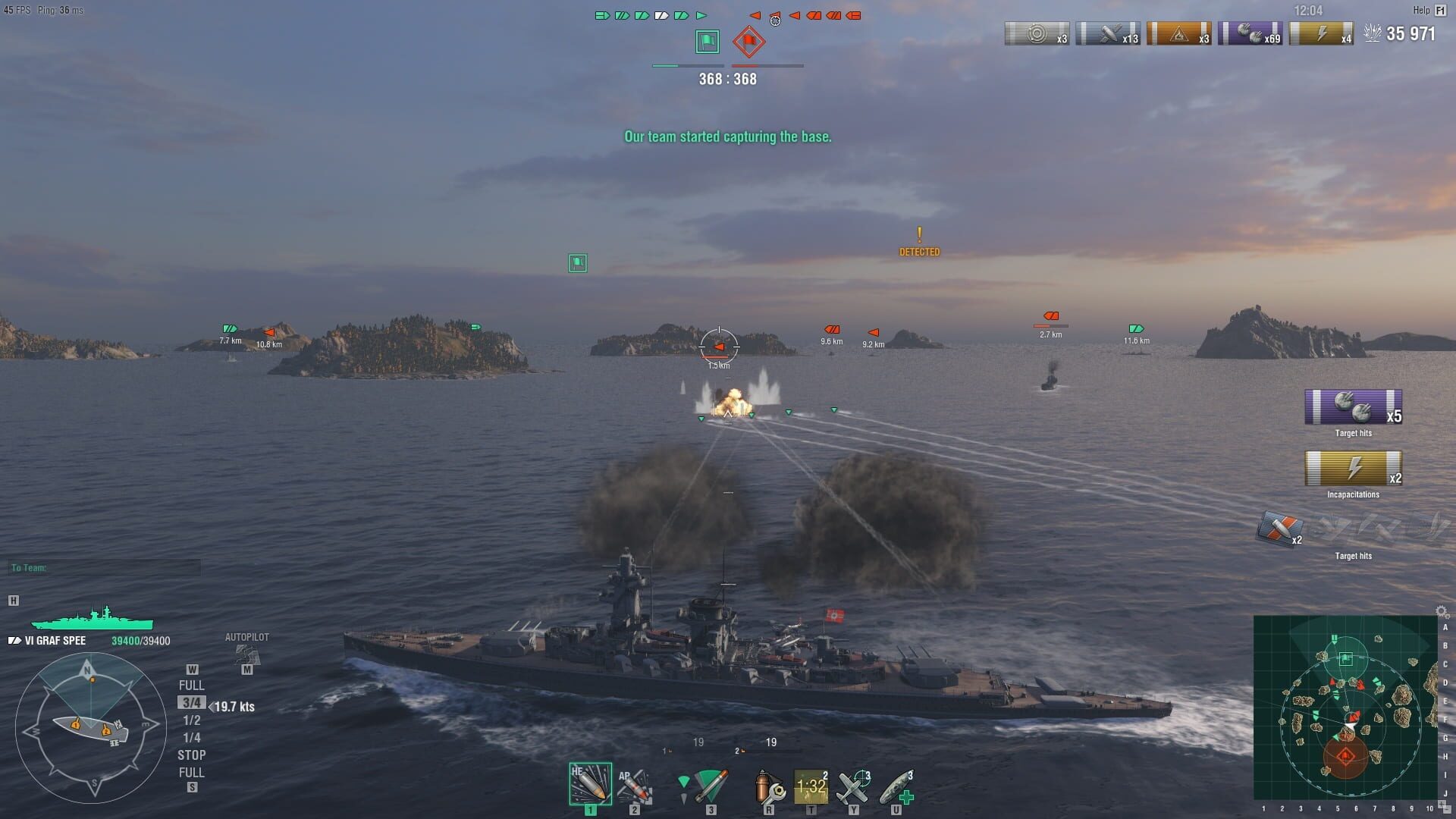 World of Warships: Admiral Graf Spee Pack screenshot 4