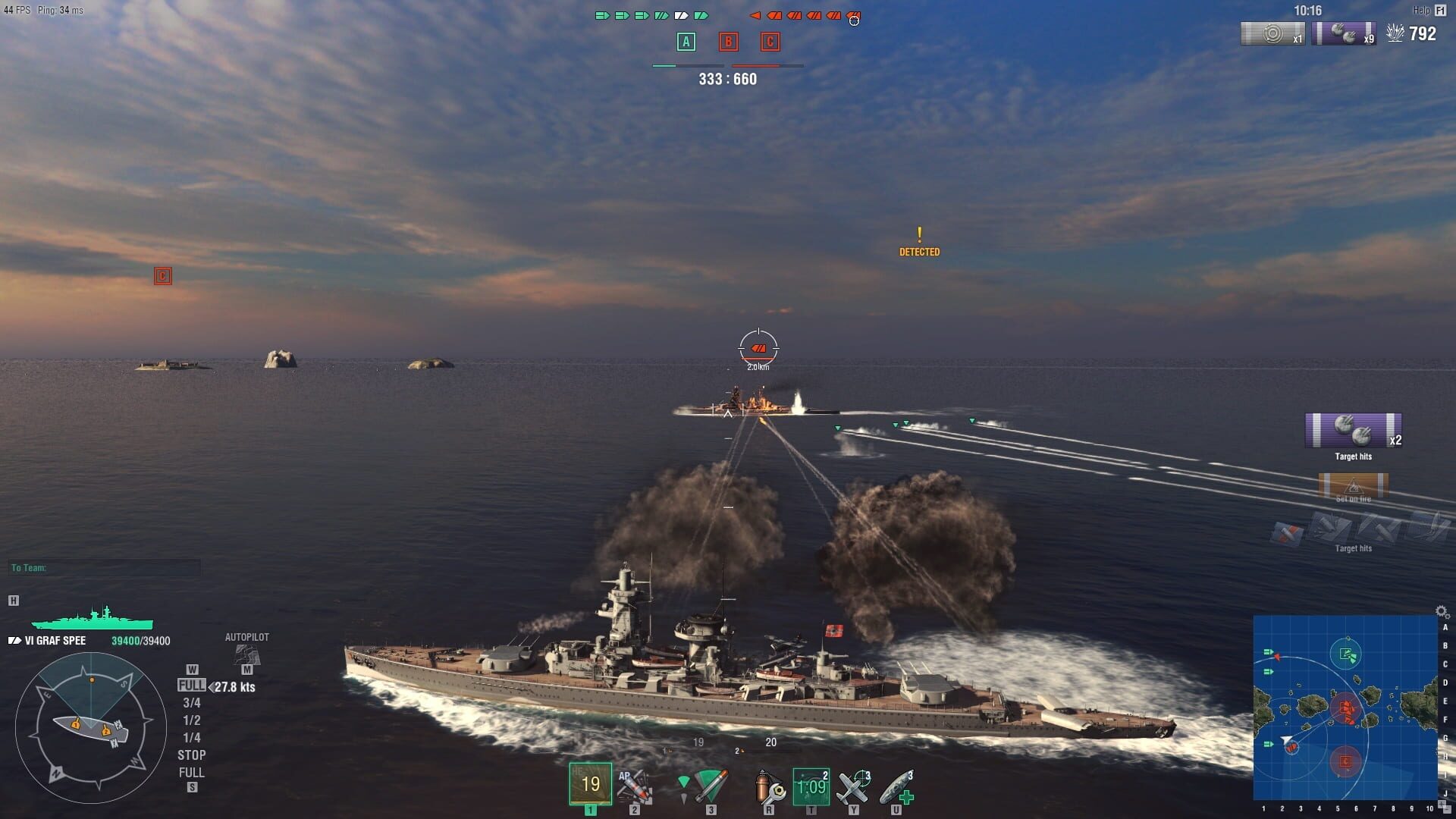 World of Warships: Admiral Graf Spee Pack screenshot 5