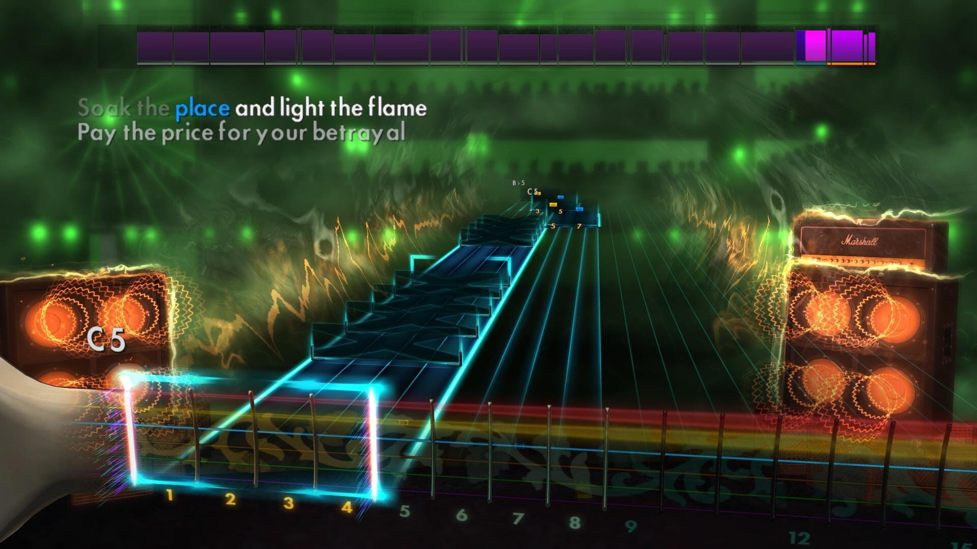 Rocksmith 2014: Bullet For My Valentine Song Pack screenshot 4