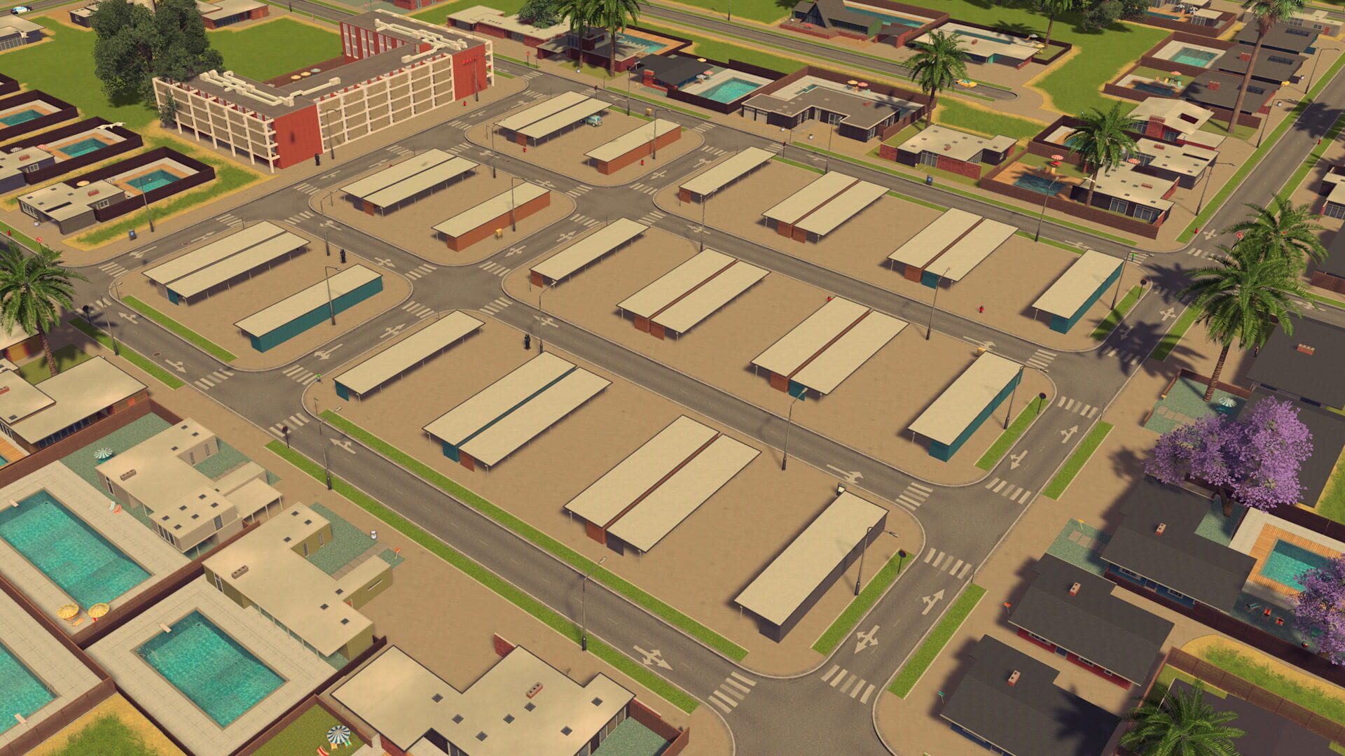 Cities: Skylines - Content Creator Pack: Mid-Century Modern screenshot 4
