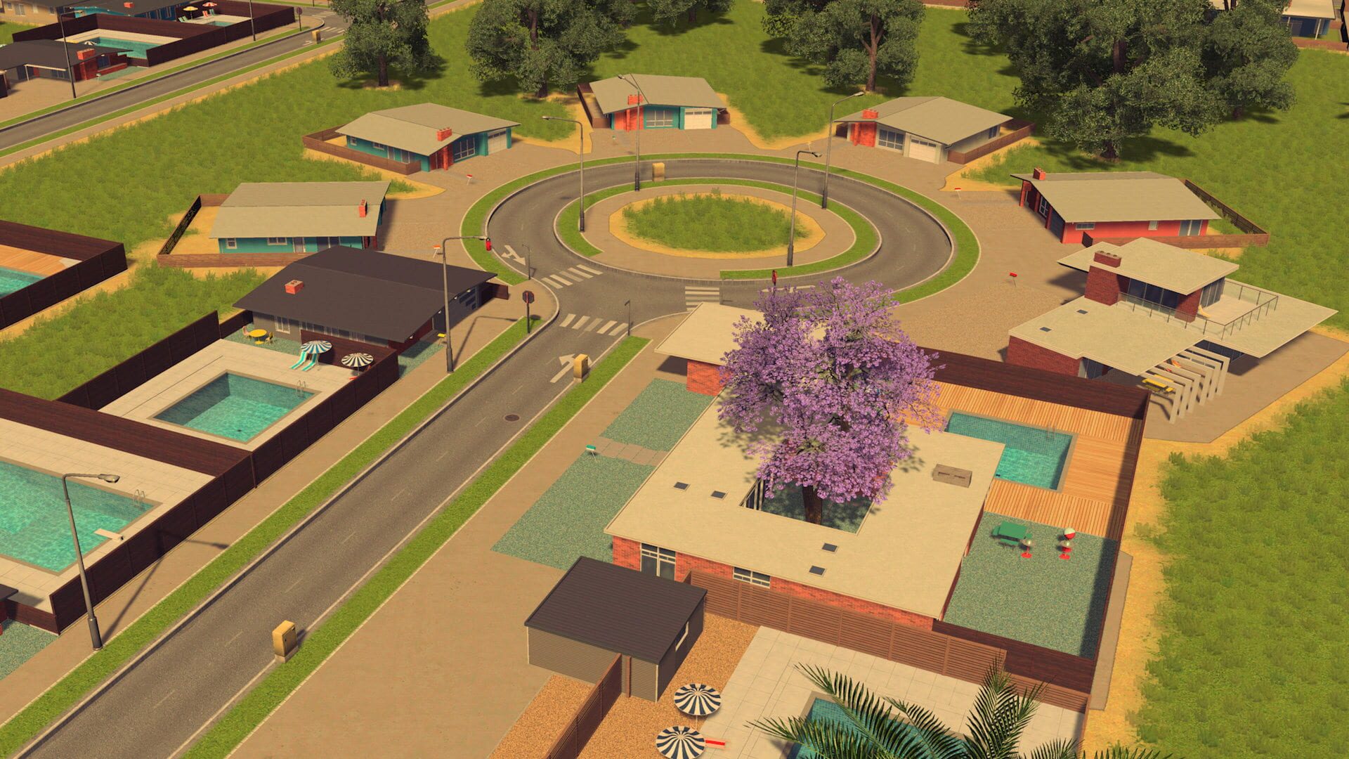 Cities: Skylines - Content Creator Pack: Mid-Century Modern screenshot 5