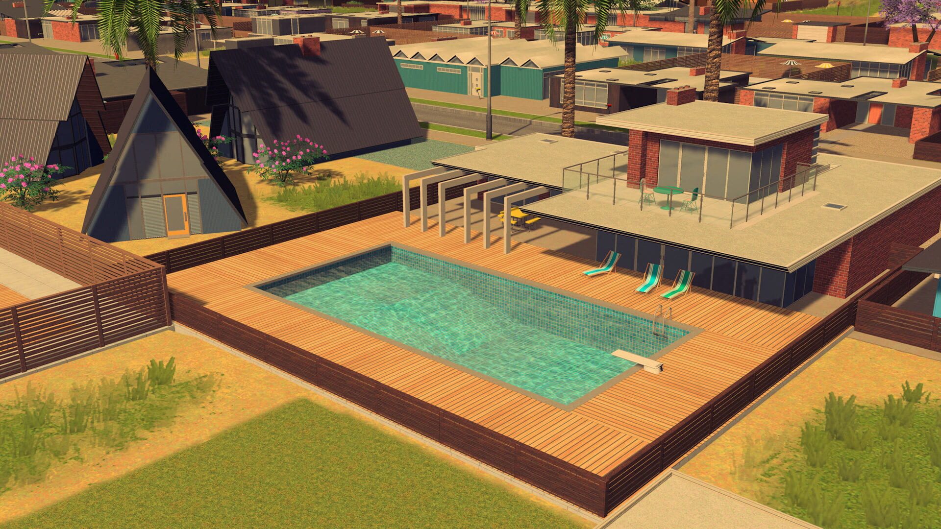 Cities: Skylines - Content Creator Pack: Mid-Century Modern screenshot 8