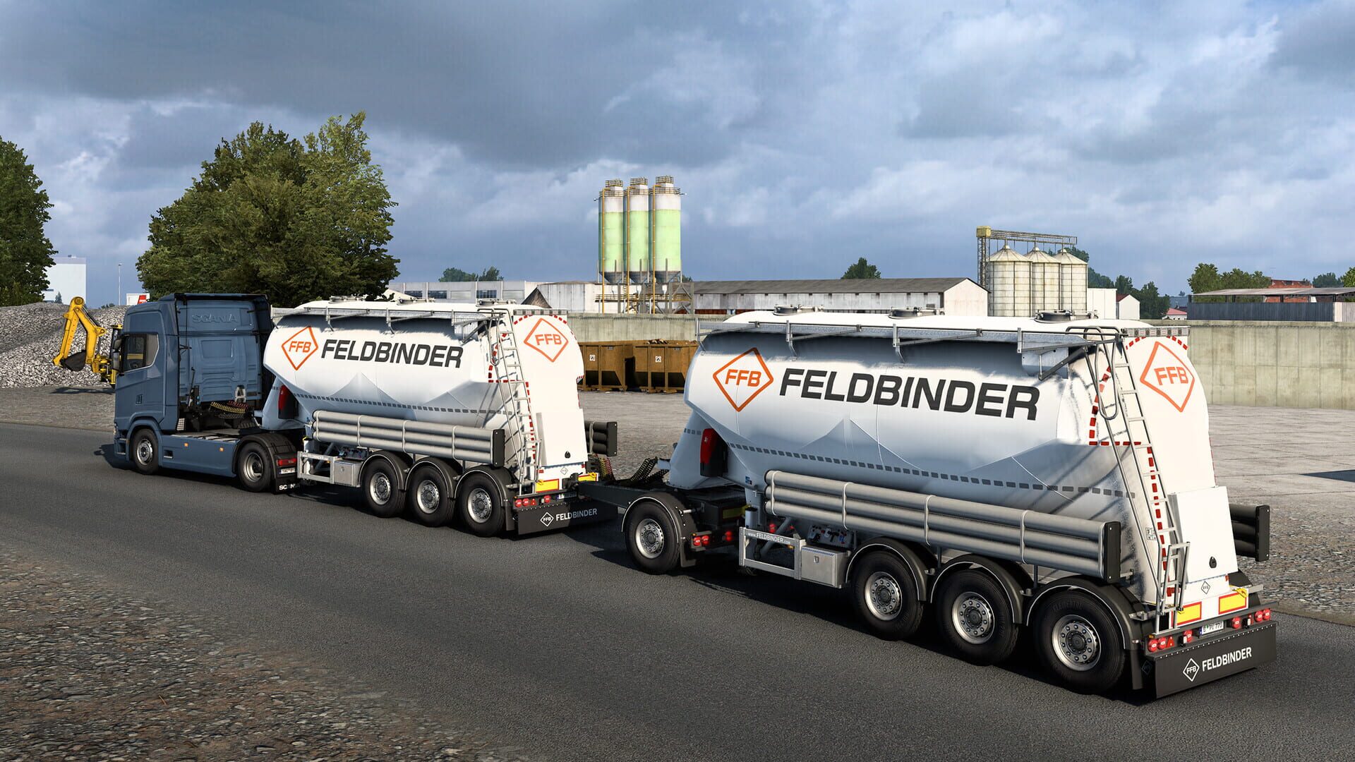 Euro Truck Simulator 2: Feldbinder Trailer Pack screenshot 1