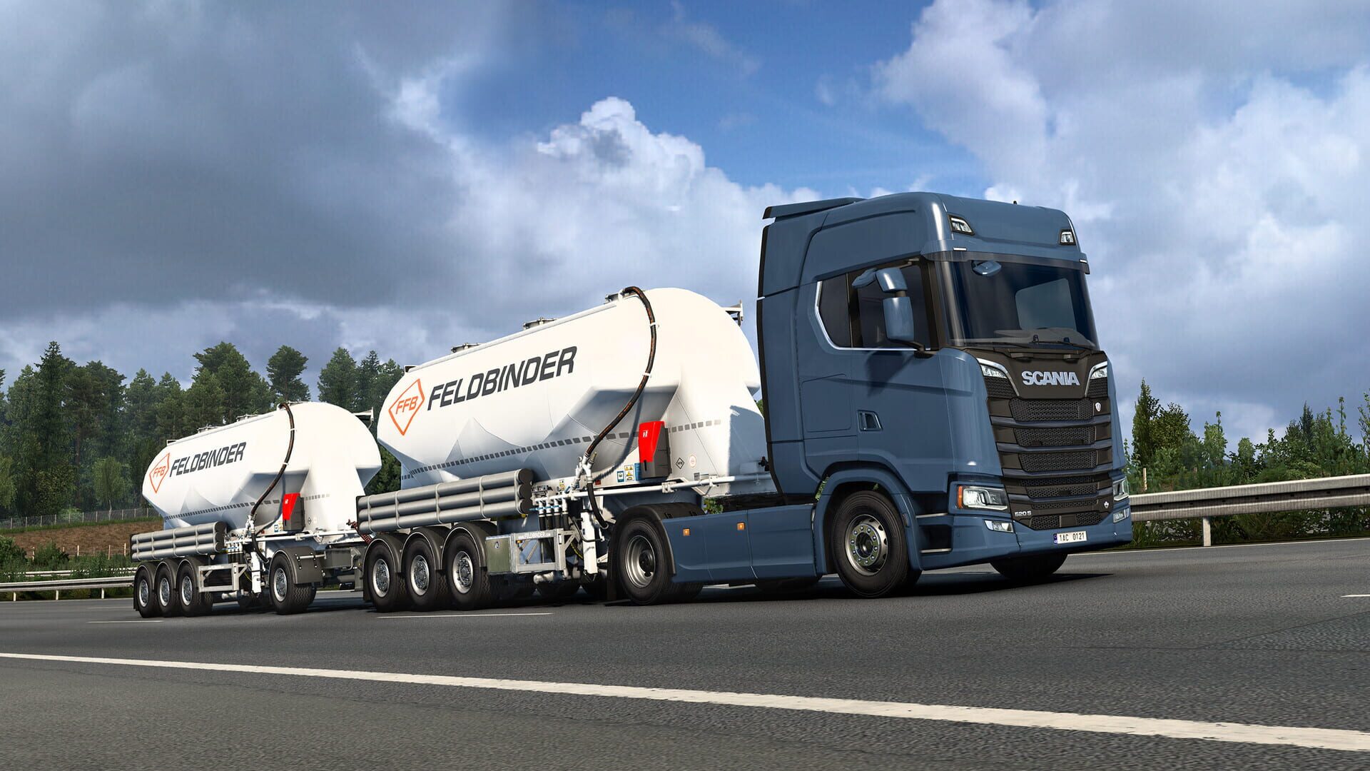 Euro Truck Simulator 2: Feldbinder Trailer Pack screenshot 4