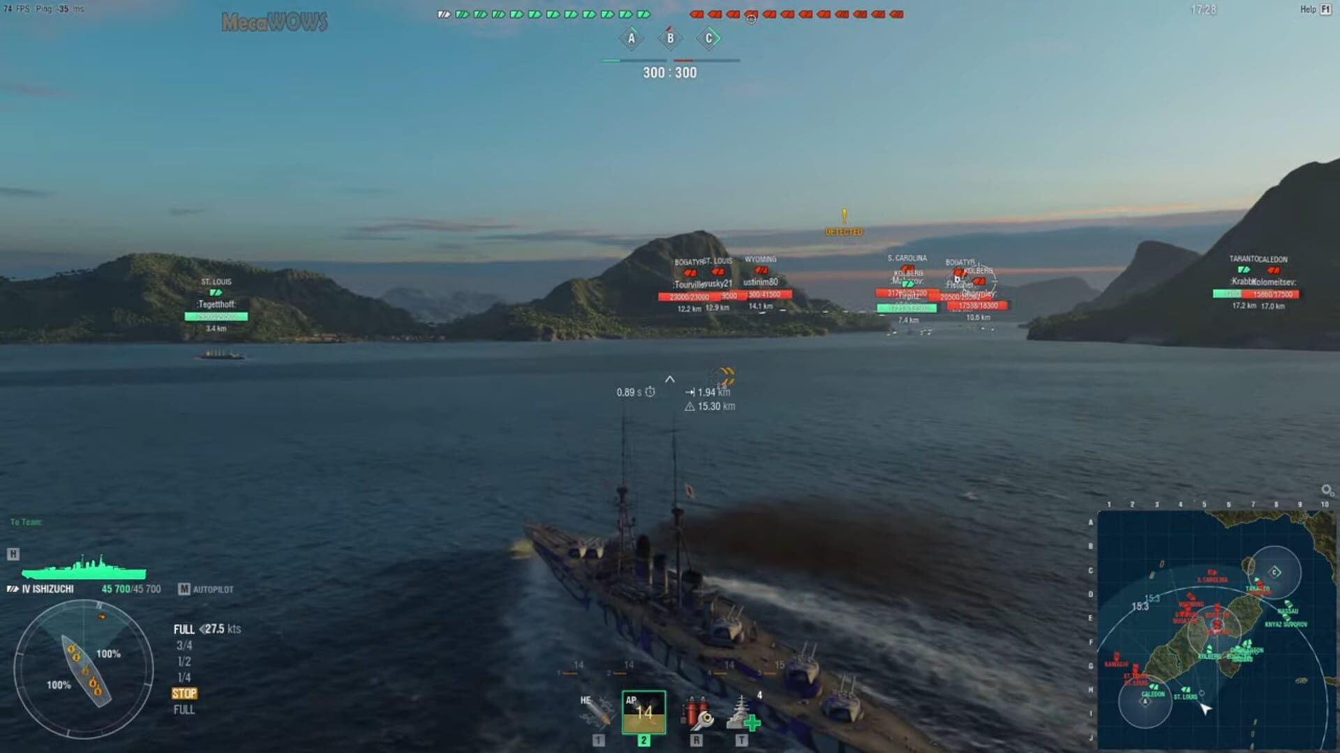 World of Warships: Starter Pack - Ishizuchi screenshot 1