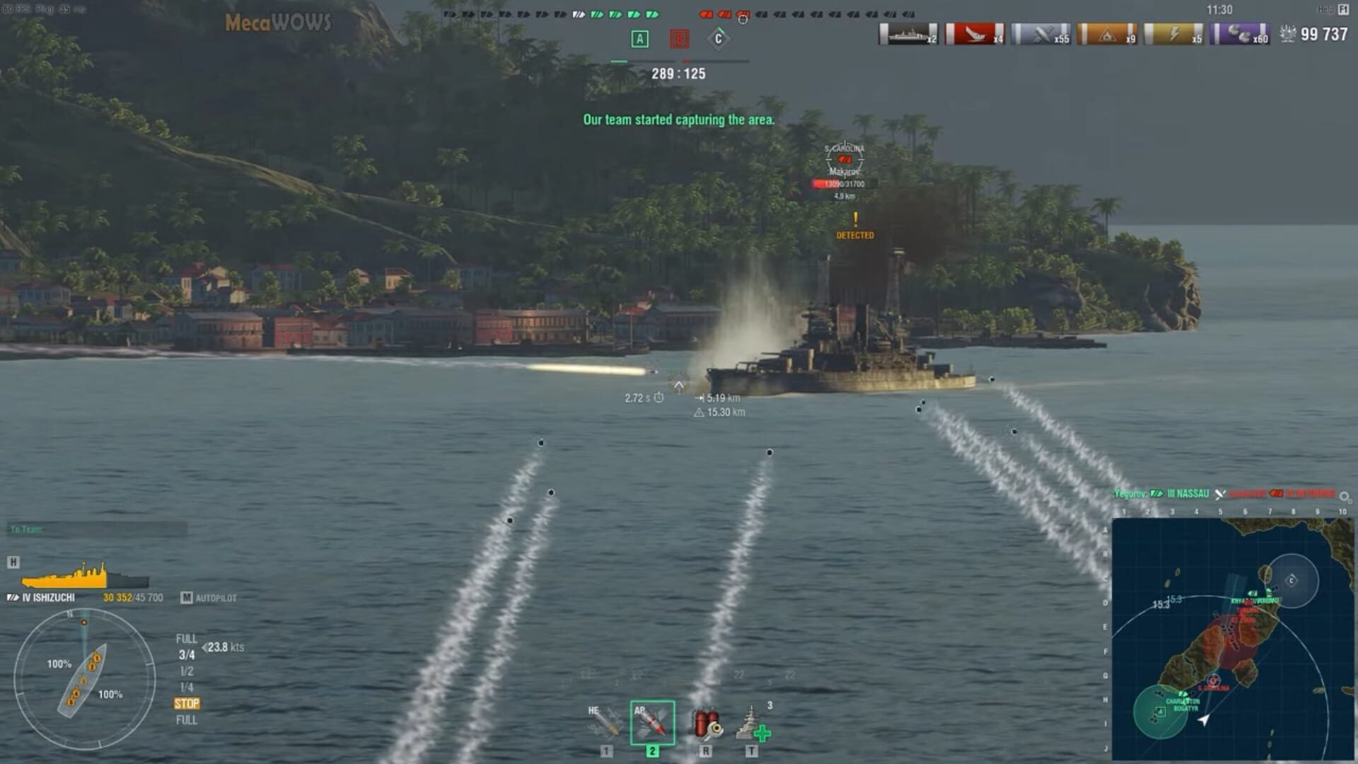 World of Warships: Starter Pack - Ishizuchi screenshot 2