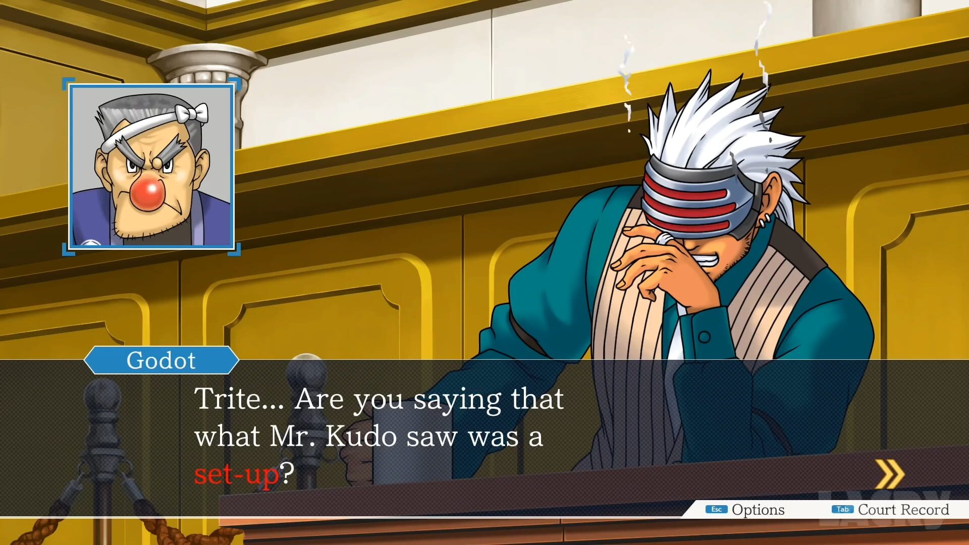 Phoenix Wright: Ace Attorney - Trials and Tribulations screenshot 1