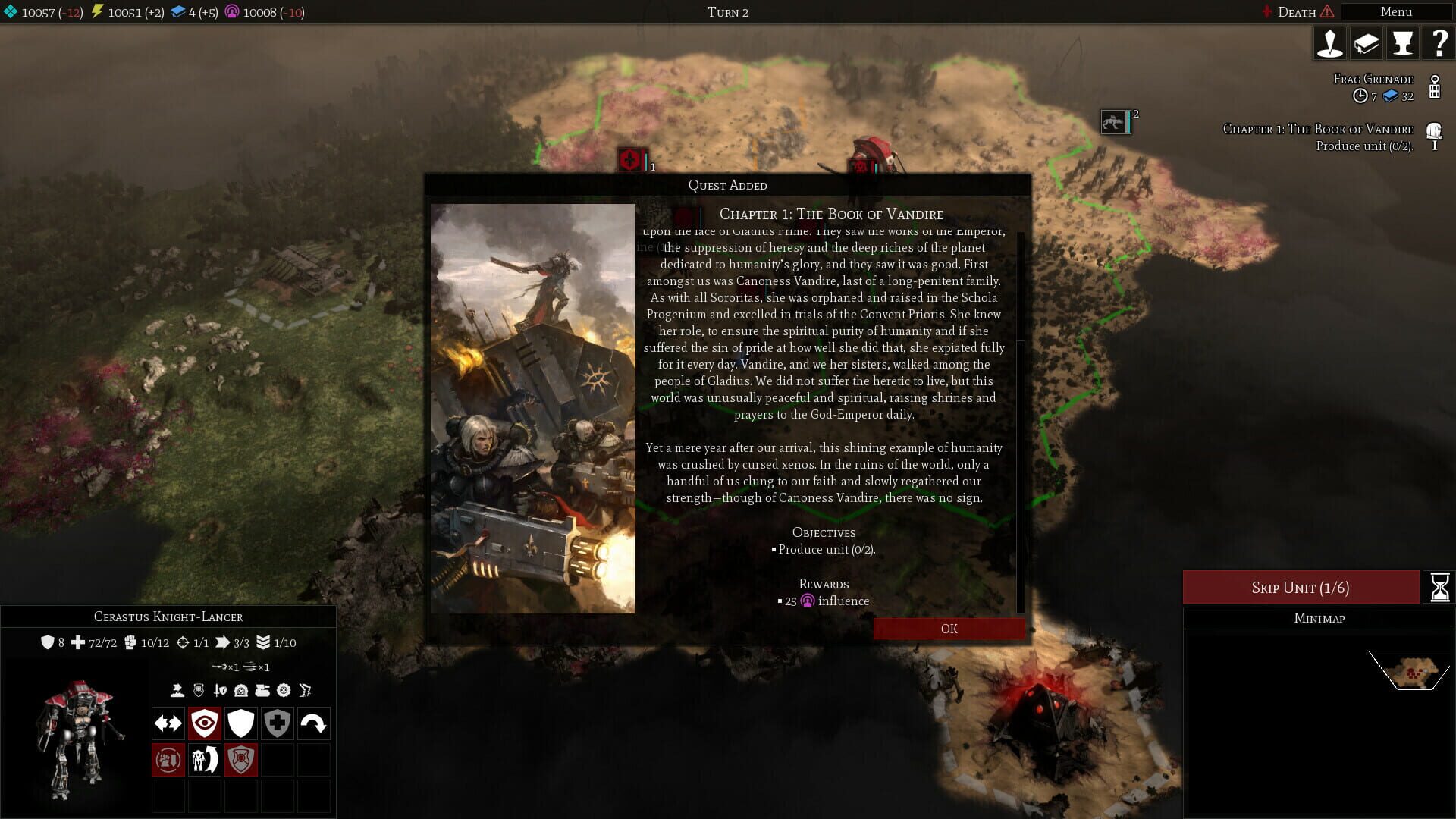 Warhammer 40,000: Gladius - Relics of War: Adepta Sororitas screenshot 1