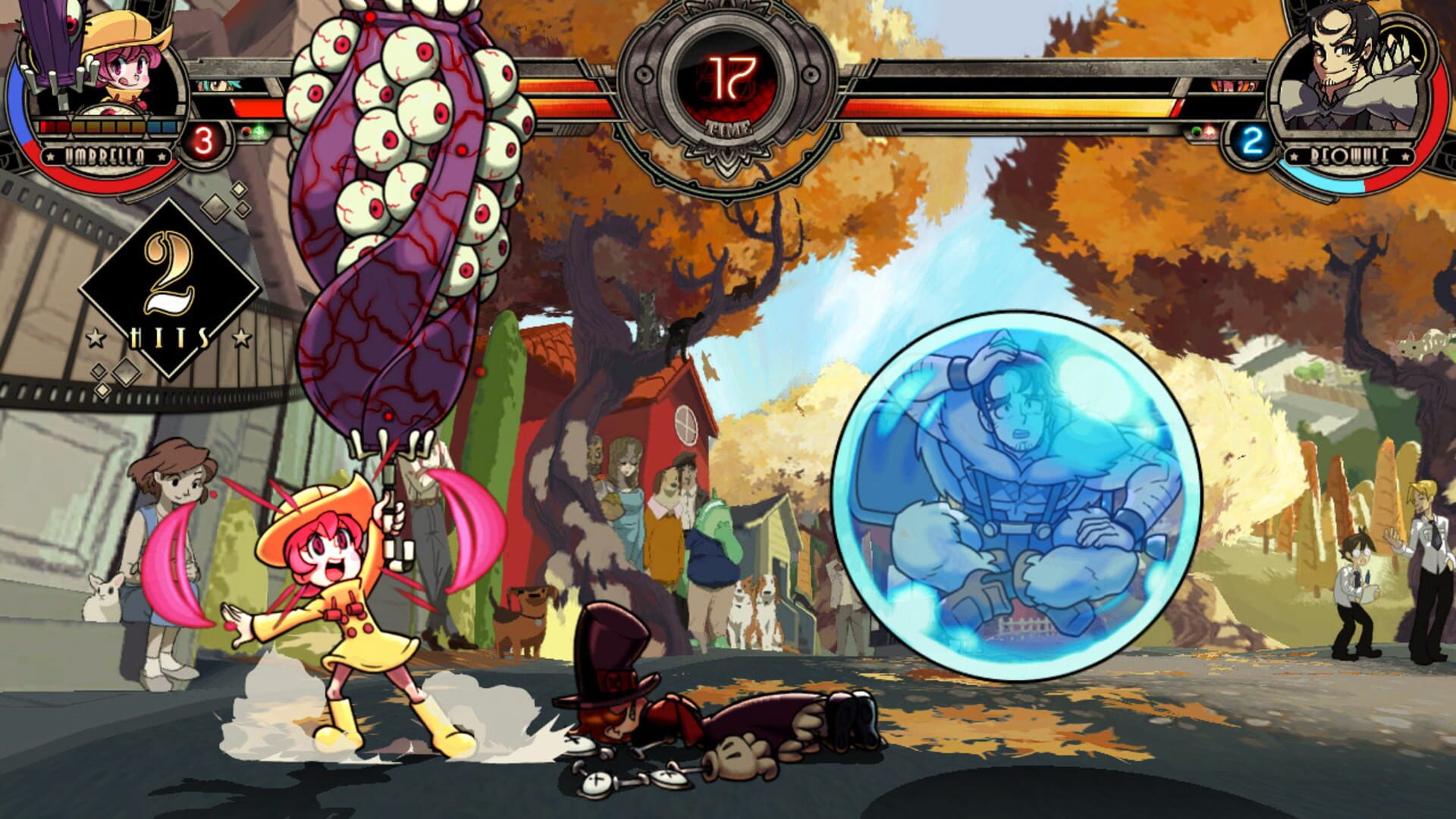 Skullgirls: 2nd Encore - Umbrella screenshot 2