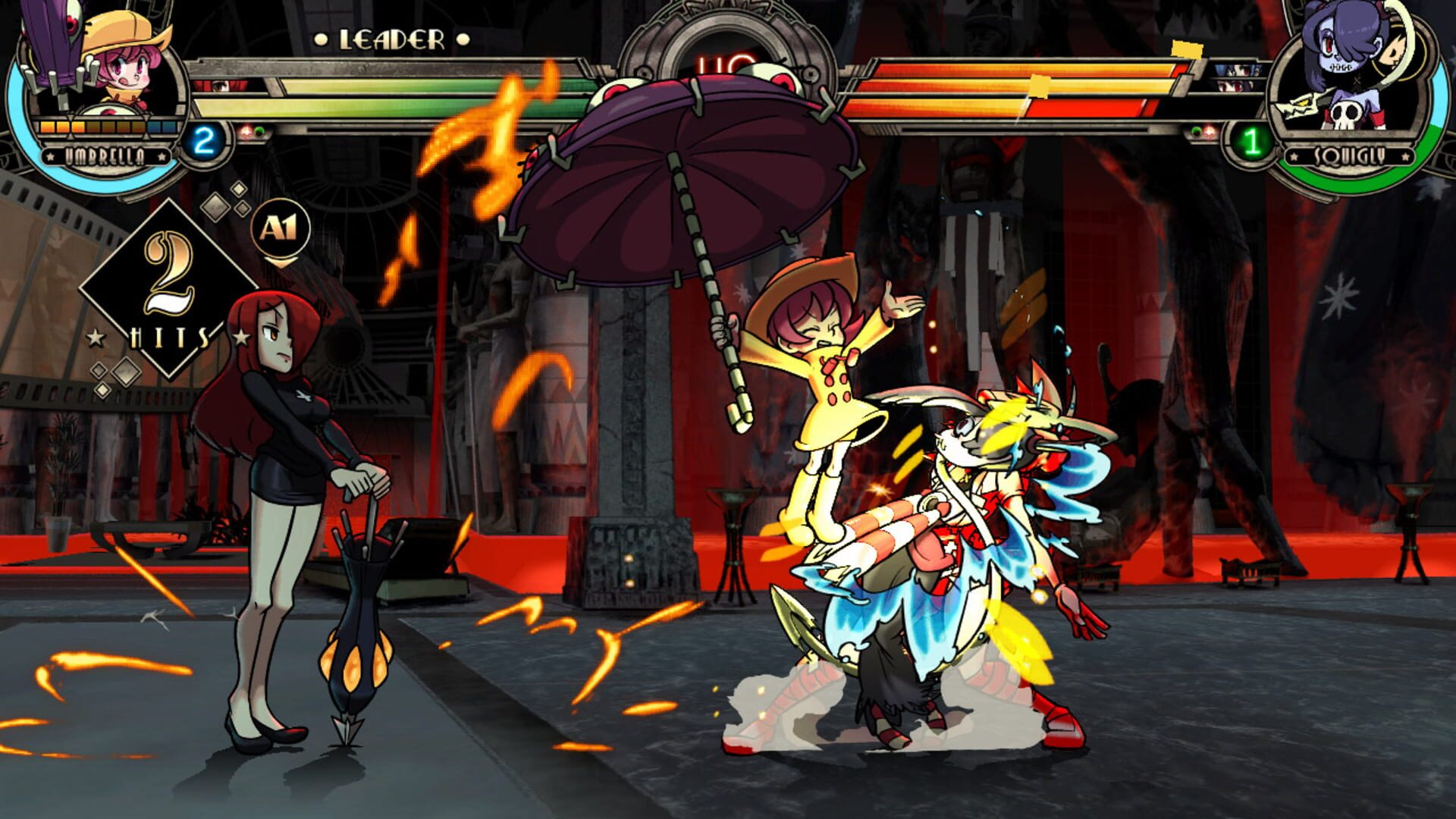 Skullgirls: 2nd Encore - Umbrella screenshot 4
