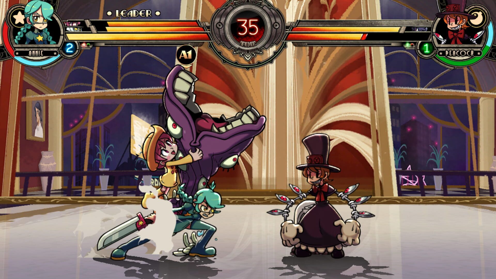 Skullgirls: 2nd Encore - Umbrella screenshot 5