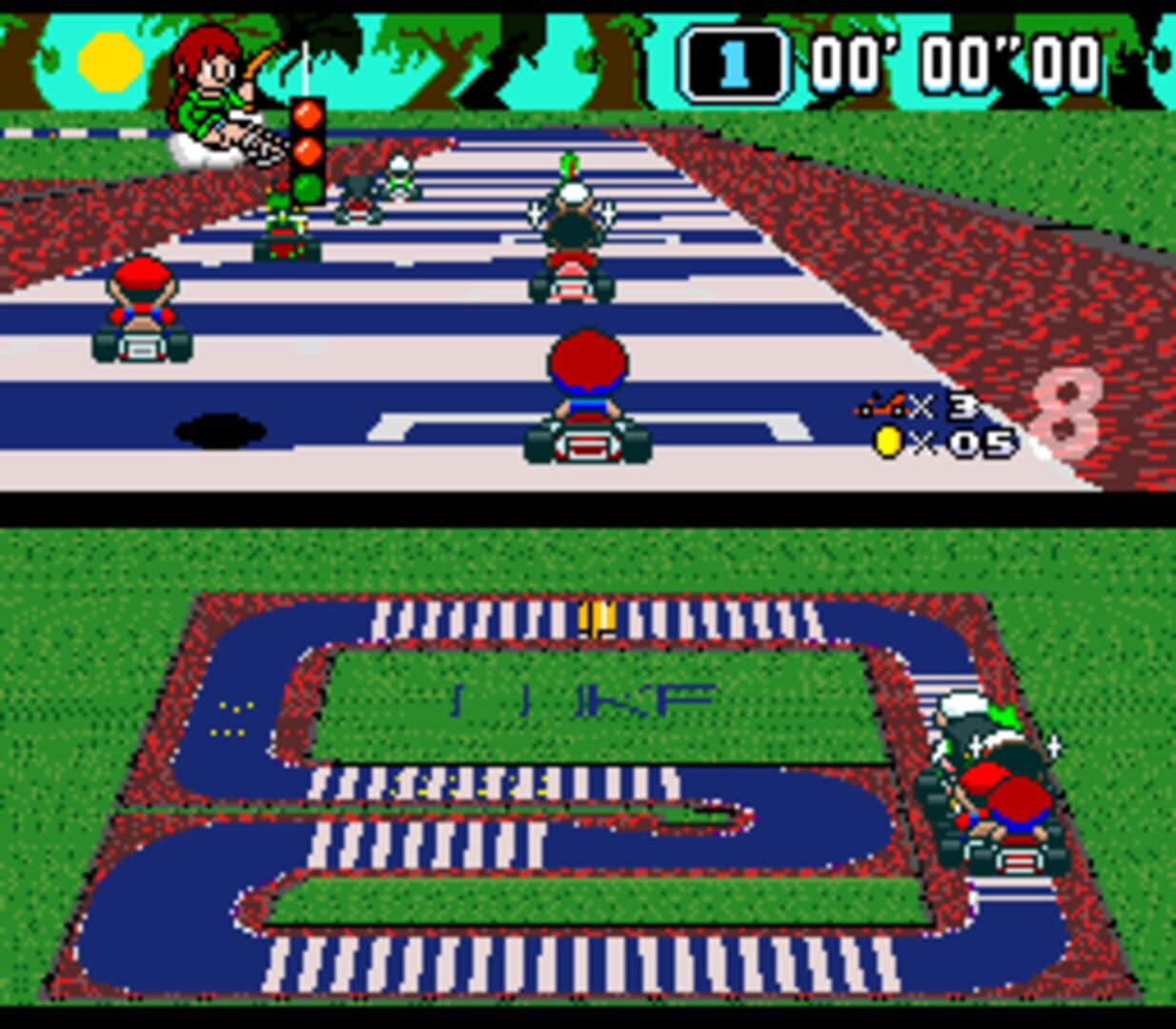 Super Mario Kart Featuring Retro HD & CDX screenshot 3