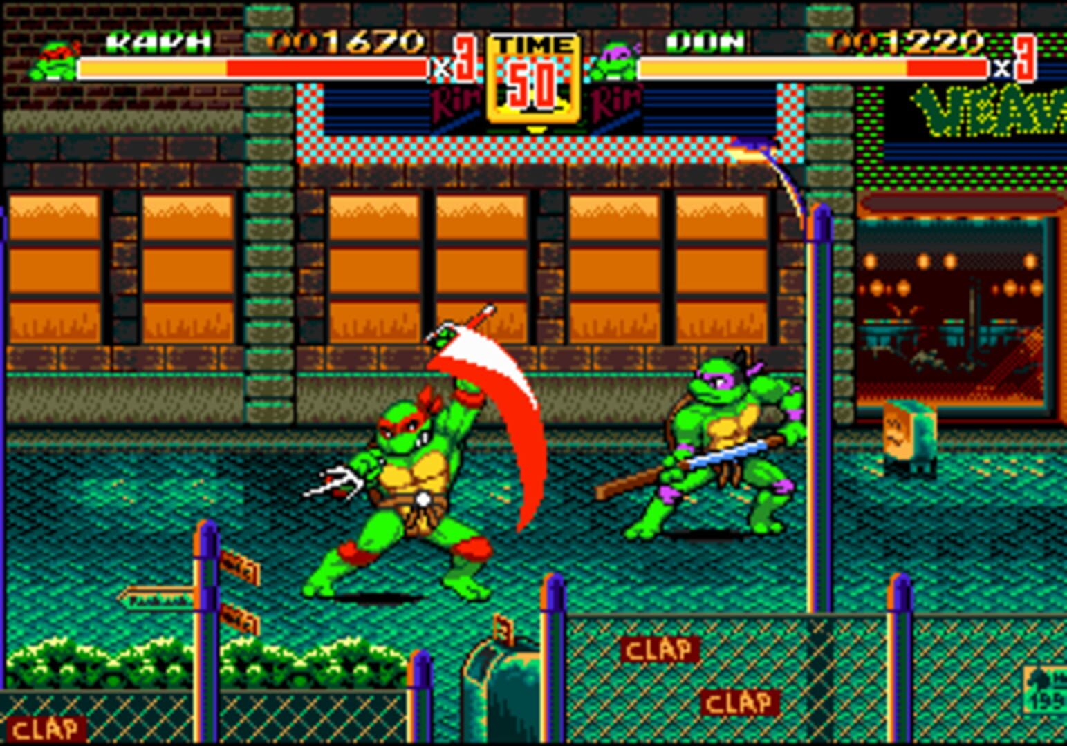 Teenage Mutant Ninja Turtles: Shredder's Re-Revenge screenshot 1