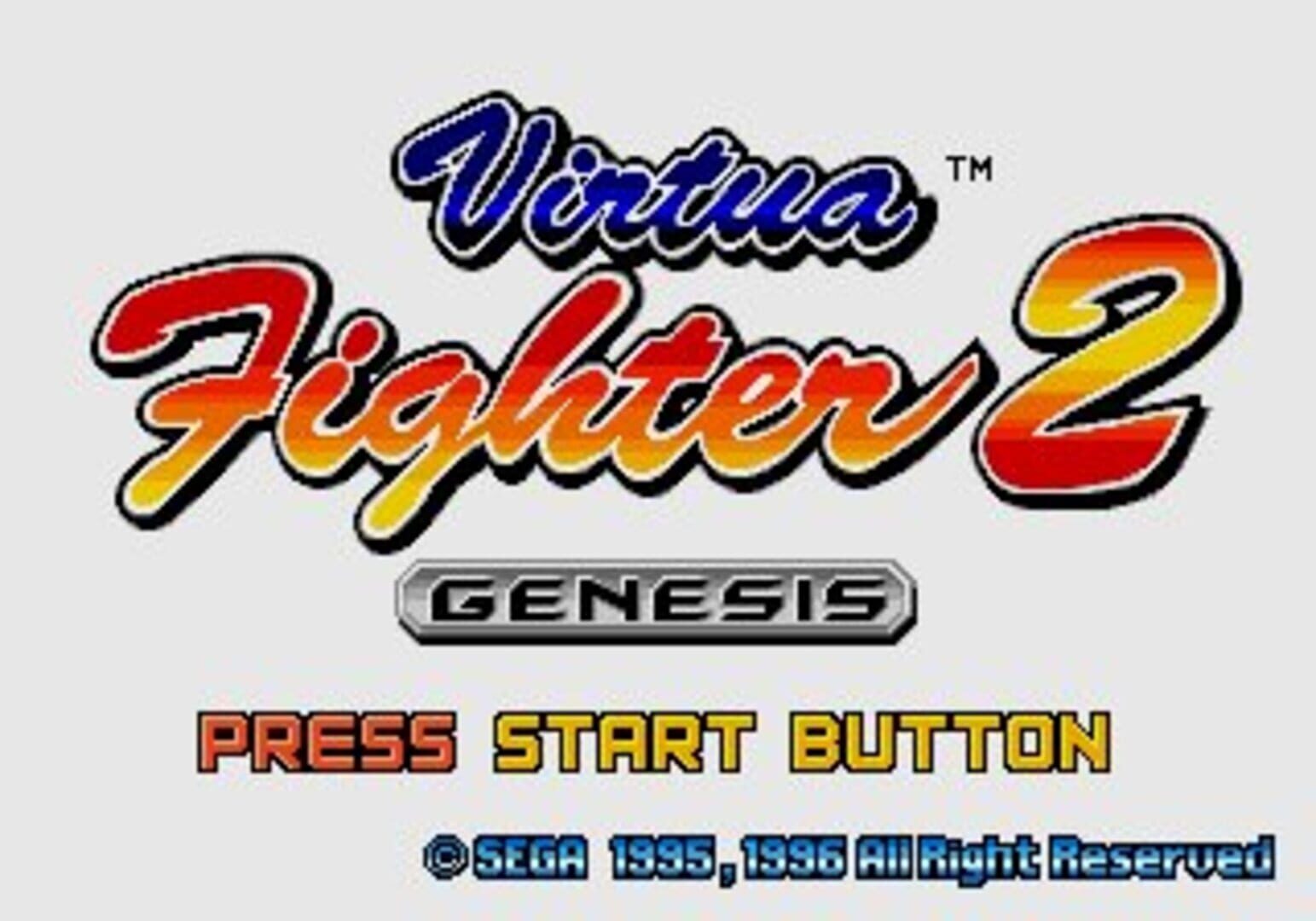 Virtua Fighter 2 screenshot 1